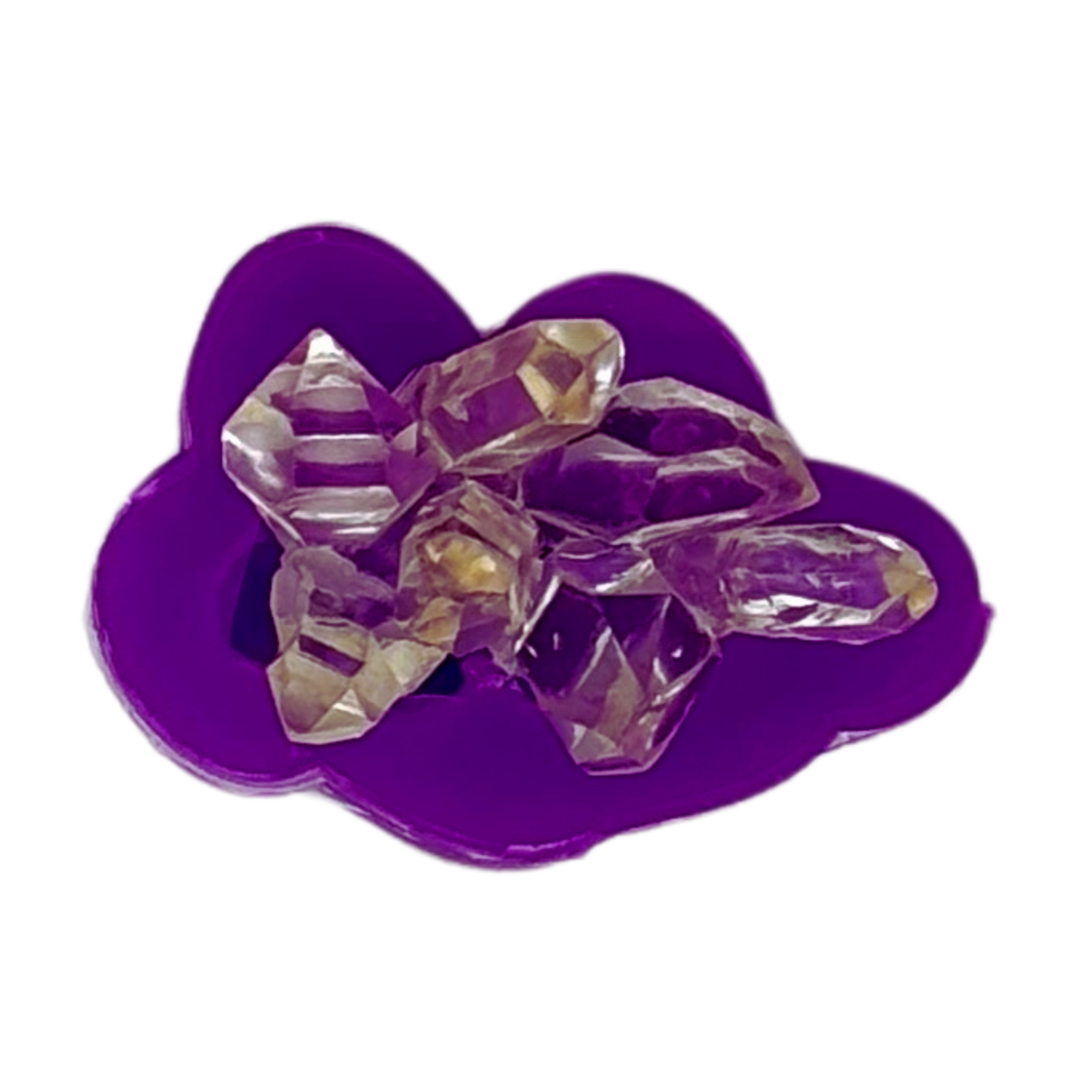 Raw Crystal Cluster Mould - C005 - The Mould Story
