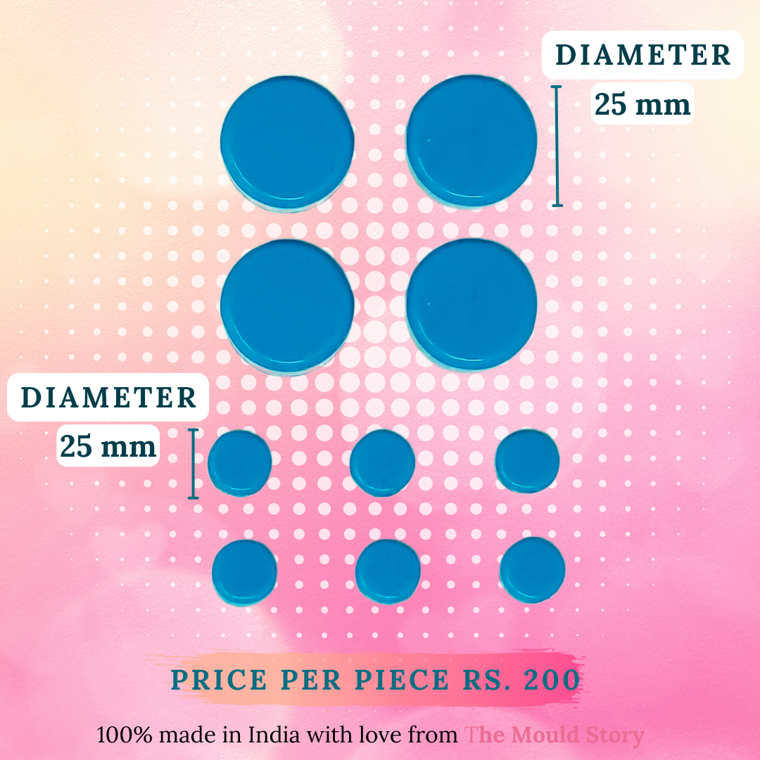 Closed Top Cylindrical Silicone Spacers - The Mould Story