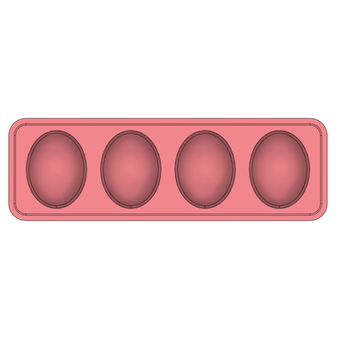 60ml Oval Soap Mould - The Mould Story