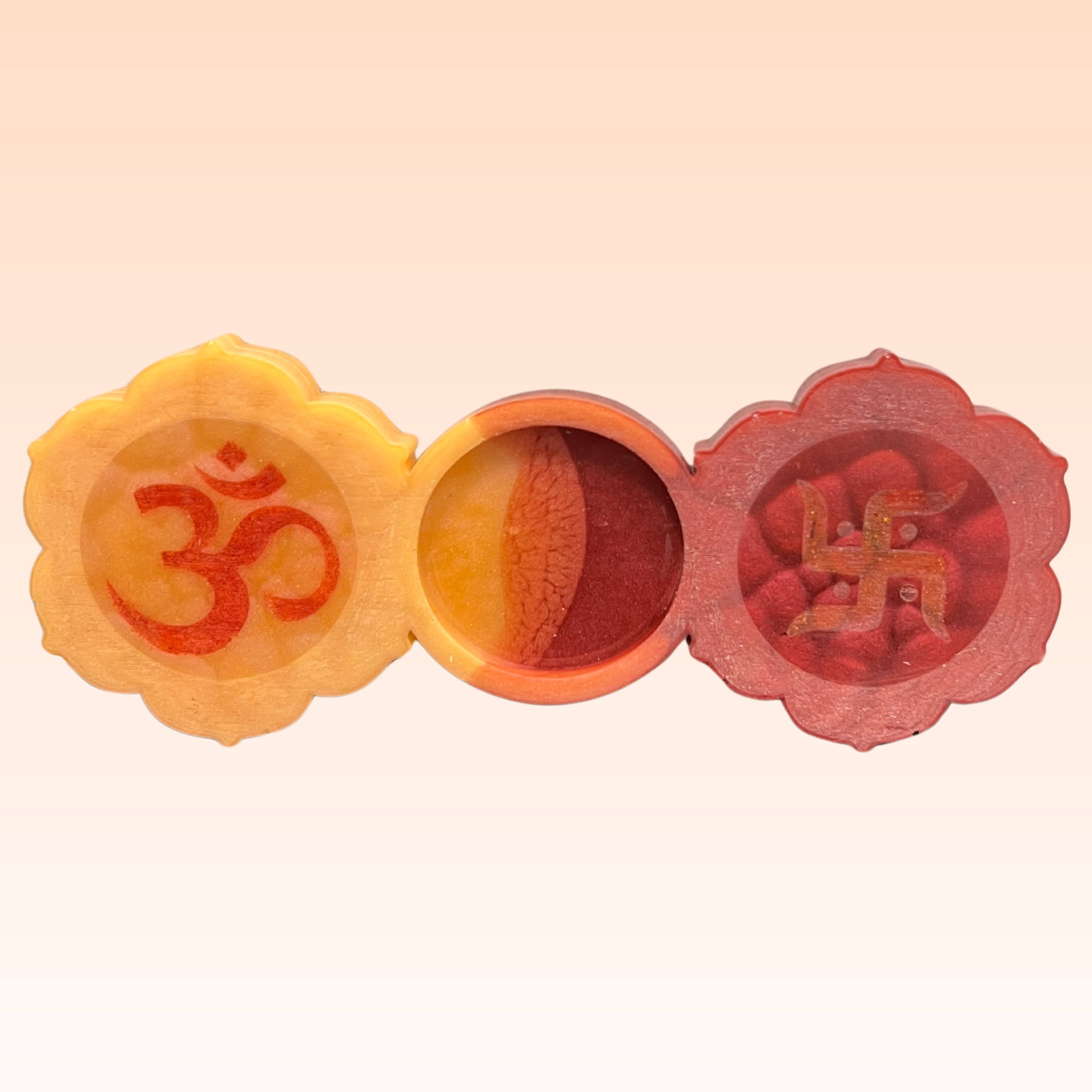 Swastik and Om Tealight Holder Mould - The Mould Story