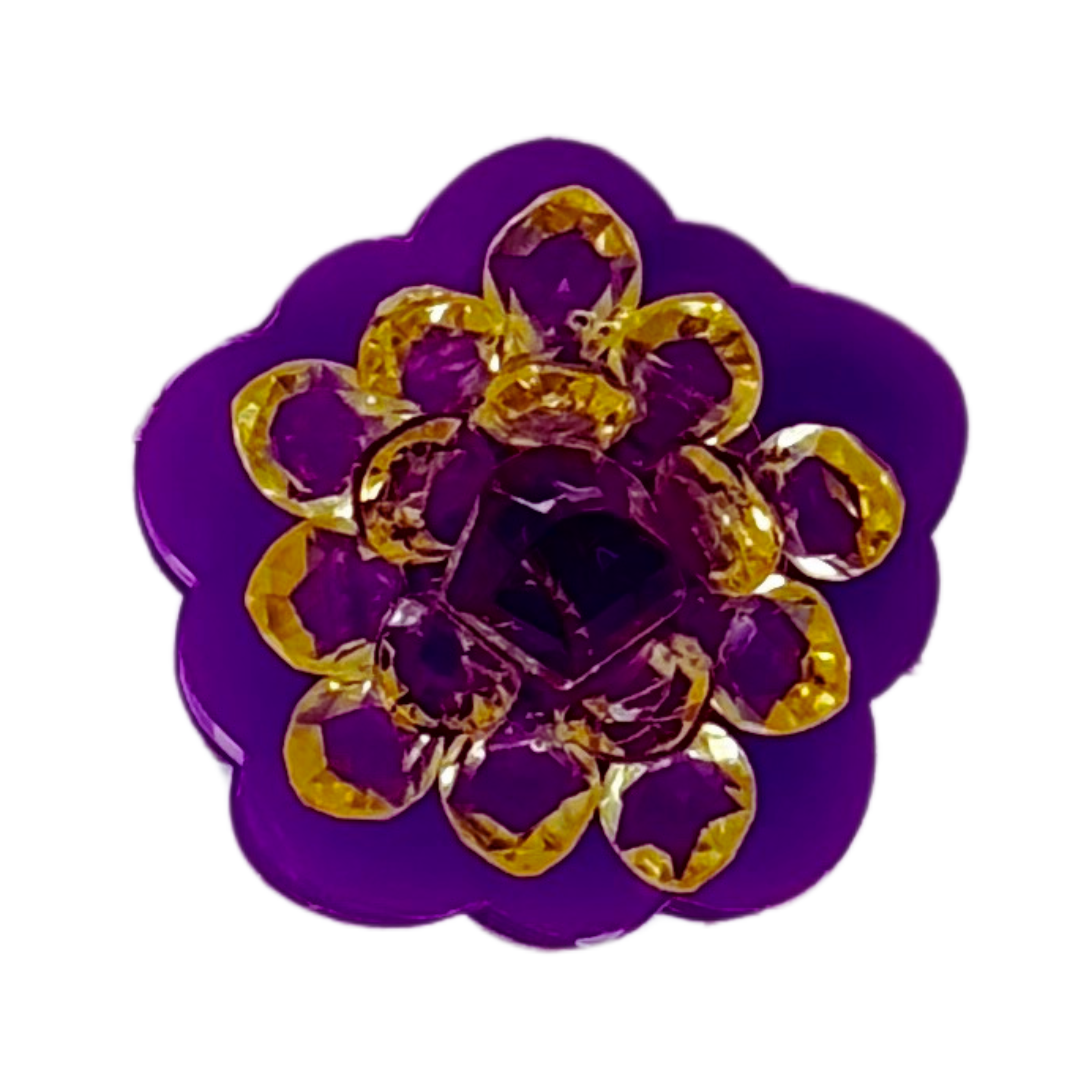 Small Flower Cluster Mould - C002 - The Mould Story