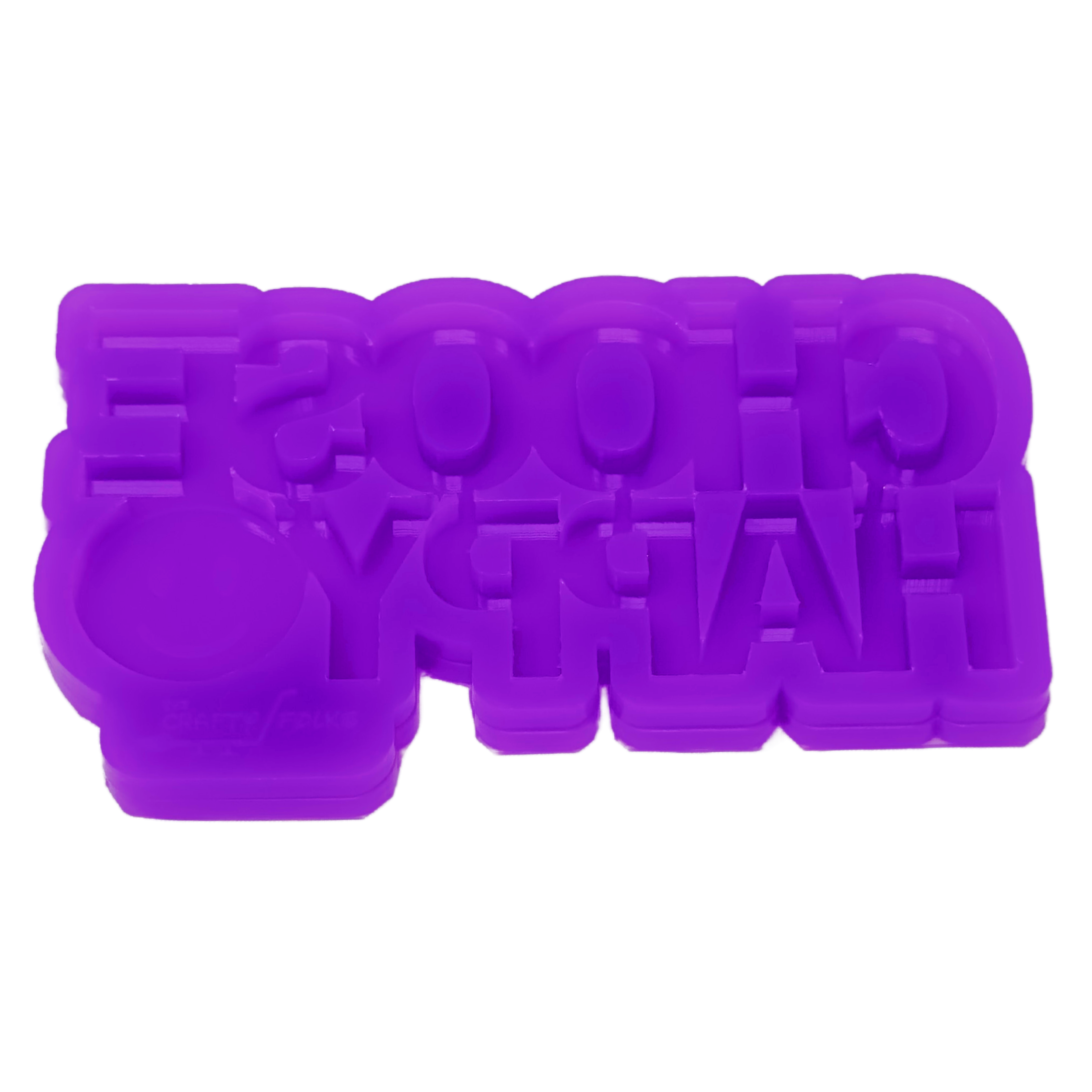 'Choose Happy' Quote Mould - The Mould Story