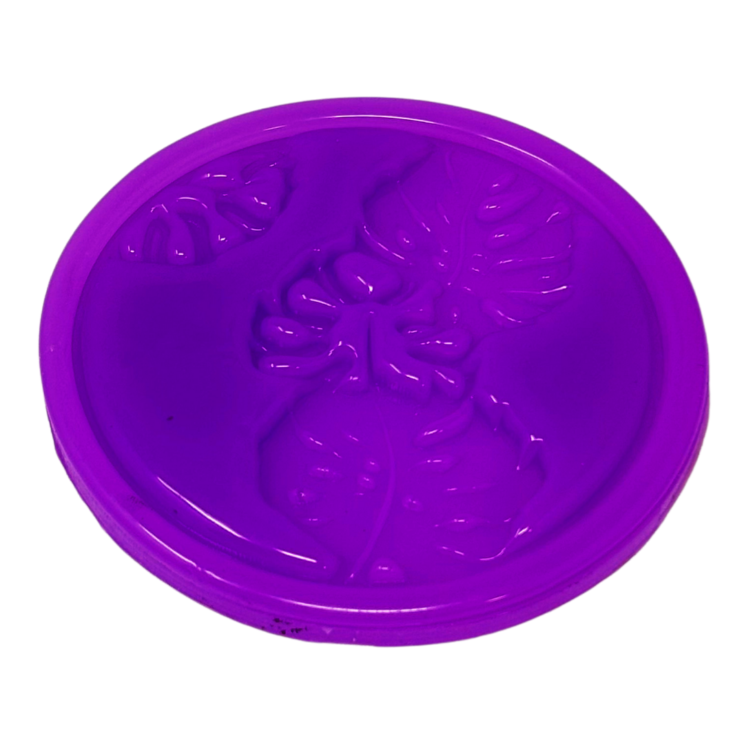 Monstera Coaster Inlay Silicone Moulds - 1 - The Mould Story
