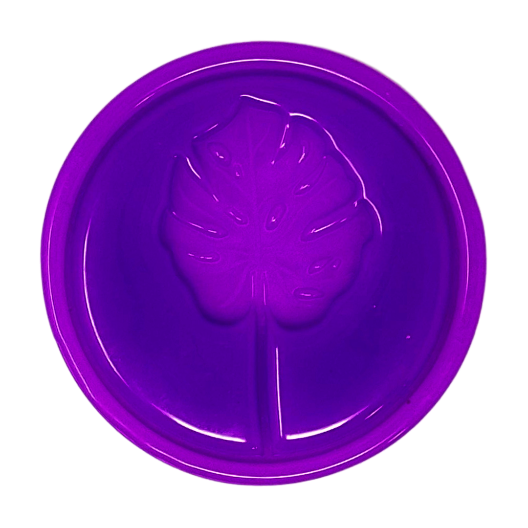 Monstera Coaster Inlay Silicone Moulds - 2 - The Mould Story