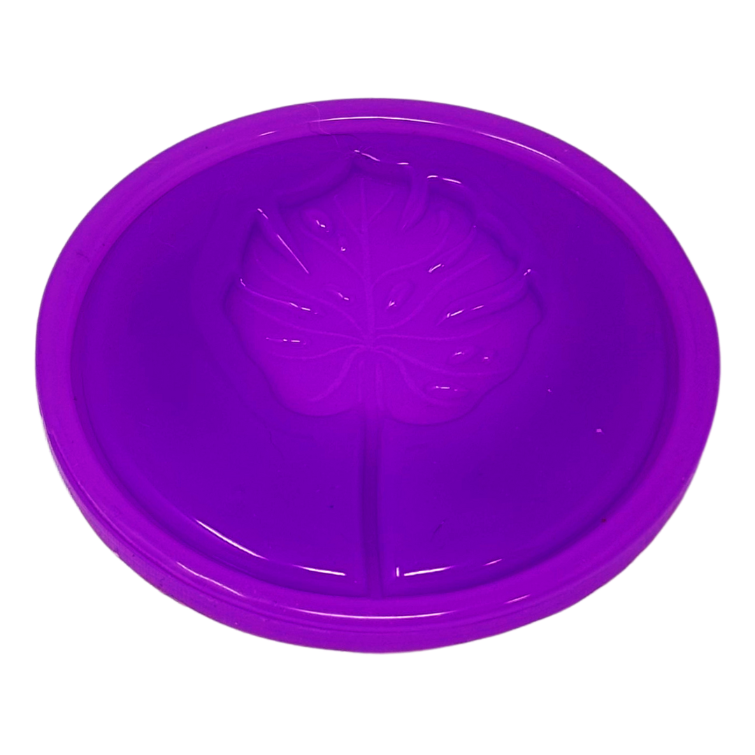 Monstera Coaster Inlay Silicone Moulds - 2 - The Mould Story