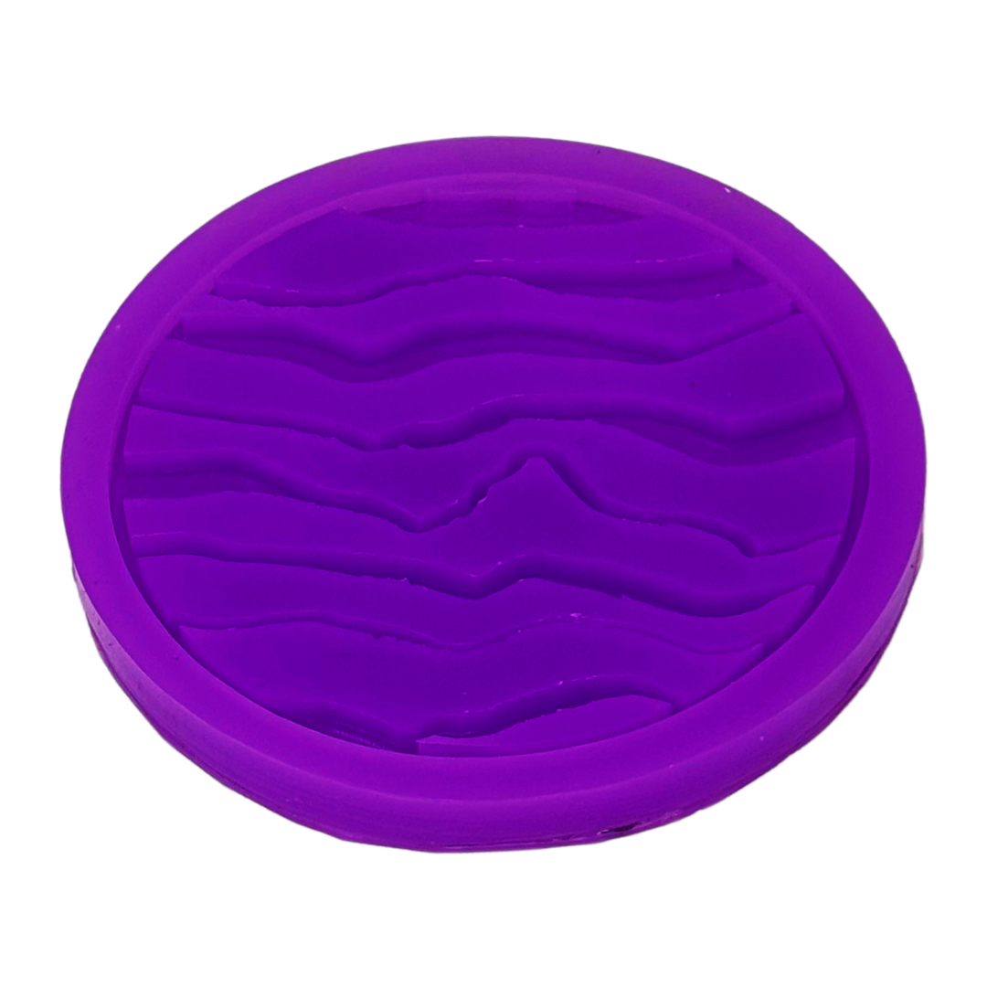 Round Coaster Inlay Silicone Moulds - 4 - The Mould Story