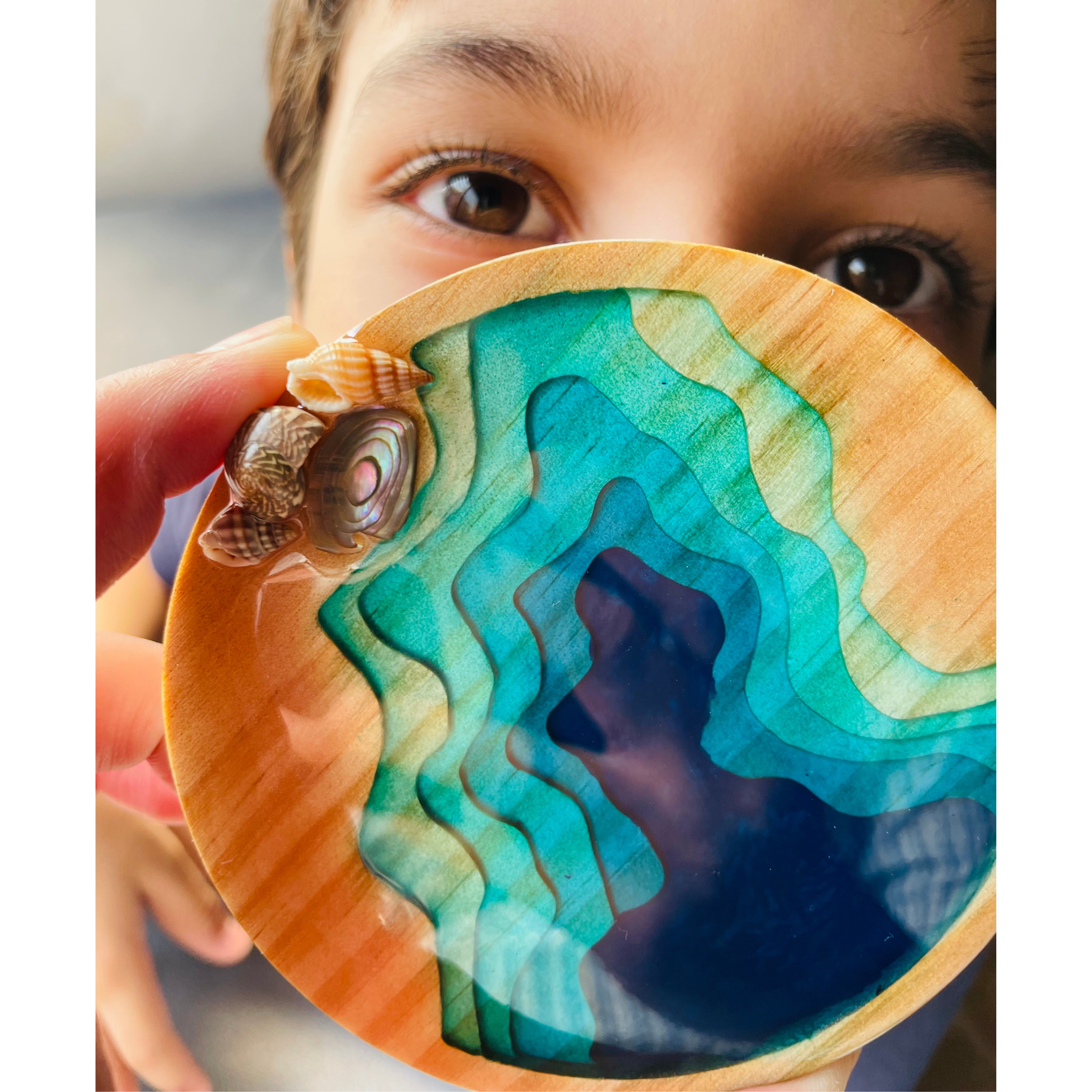 Ocean Terrace Tea Coasters Mould - The Mould Story