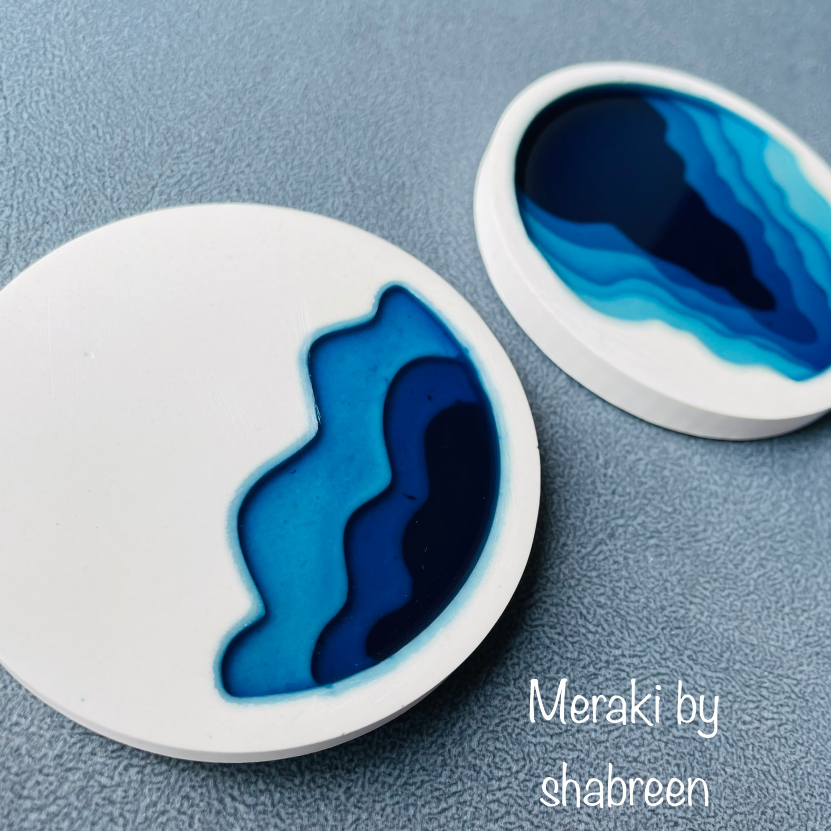 Ocean Terrace Tea Coasters Mould - The Mould Story