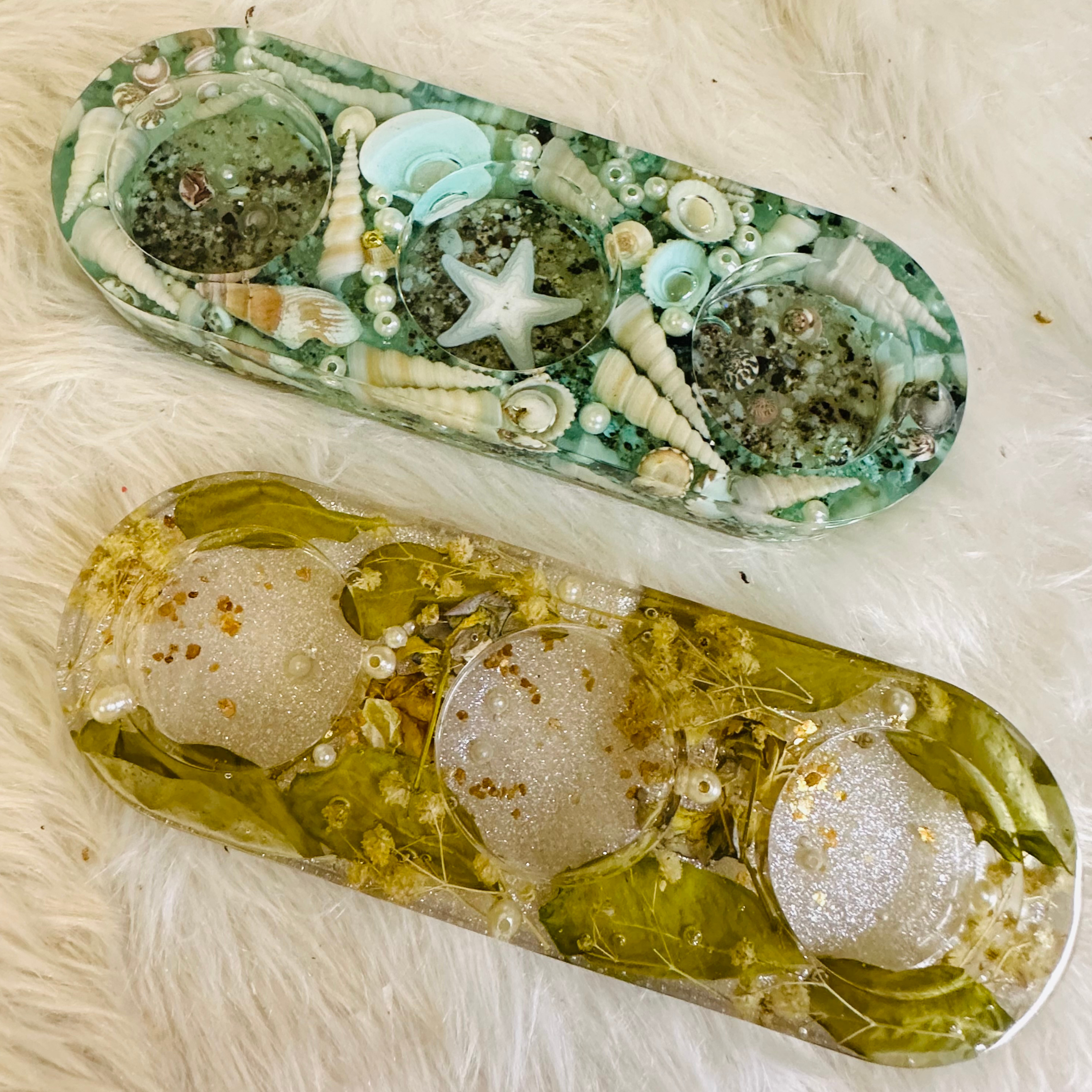 Oval 3 Tealight Holder Mould - The Mould Story