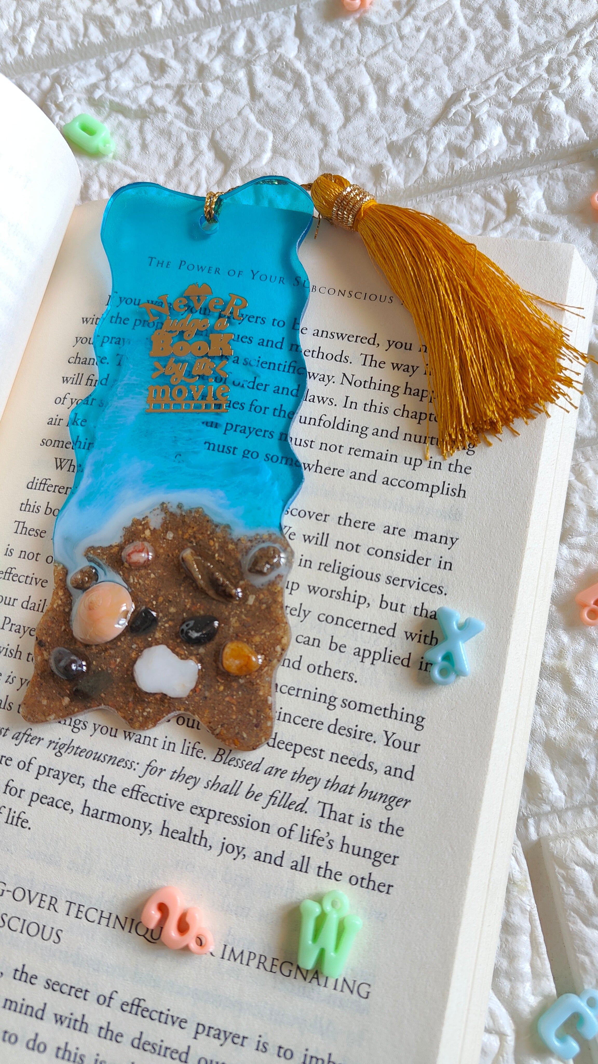 Agate Bookmark Palette Silicone Resin Mould for resin art - The Mould Story