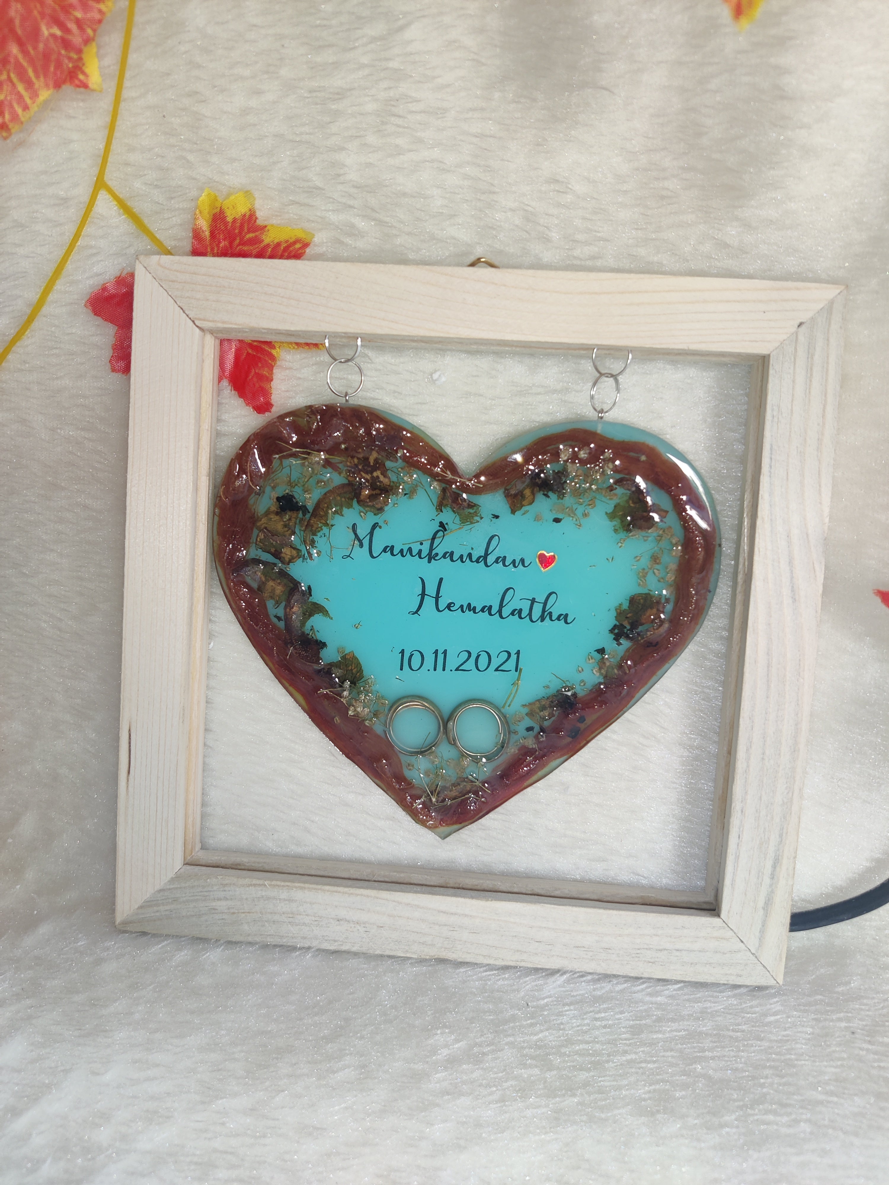 Heart Shape Silicone Resin Mould for resin art- The Mould Story