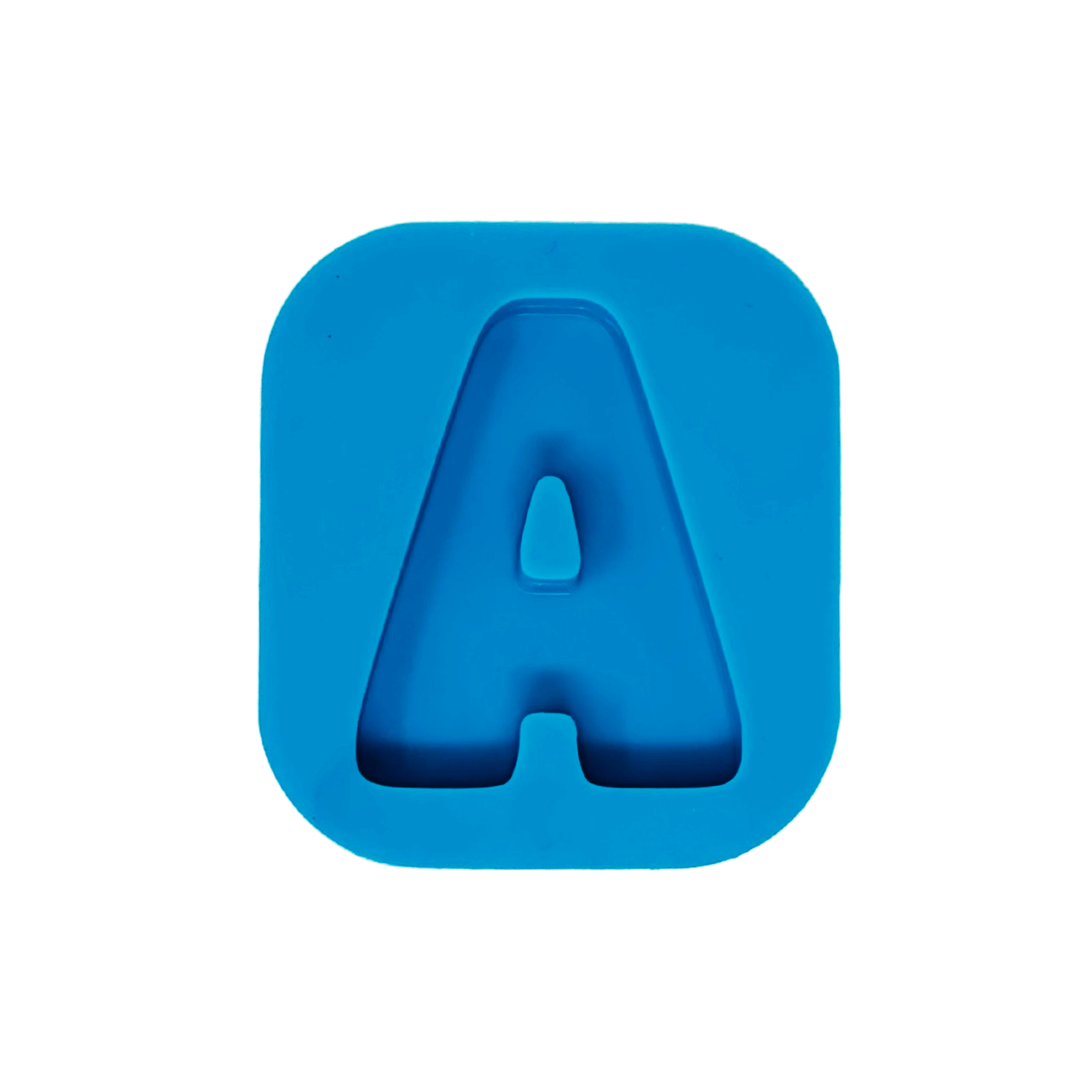 Individual Alphabet Keychain Silicone Resin Mould - The Mould Story