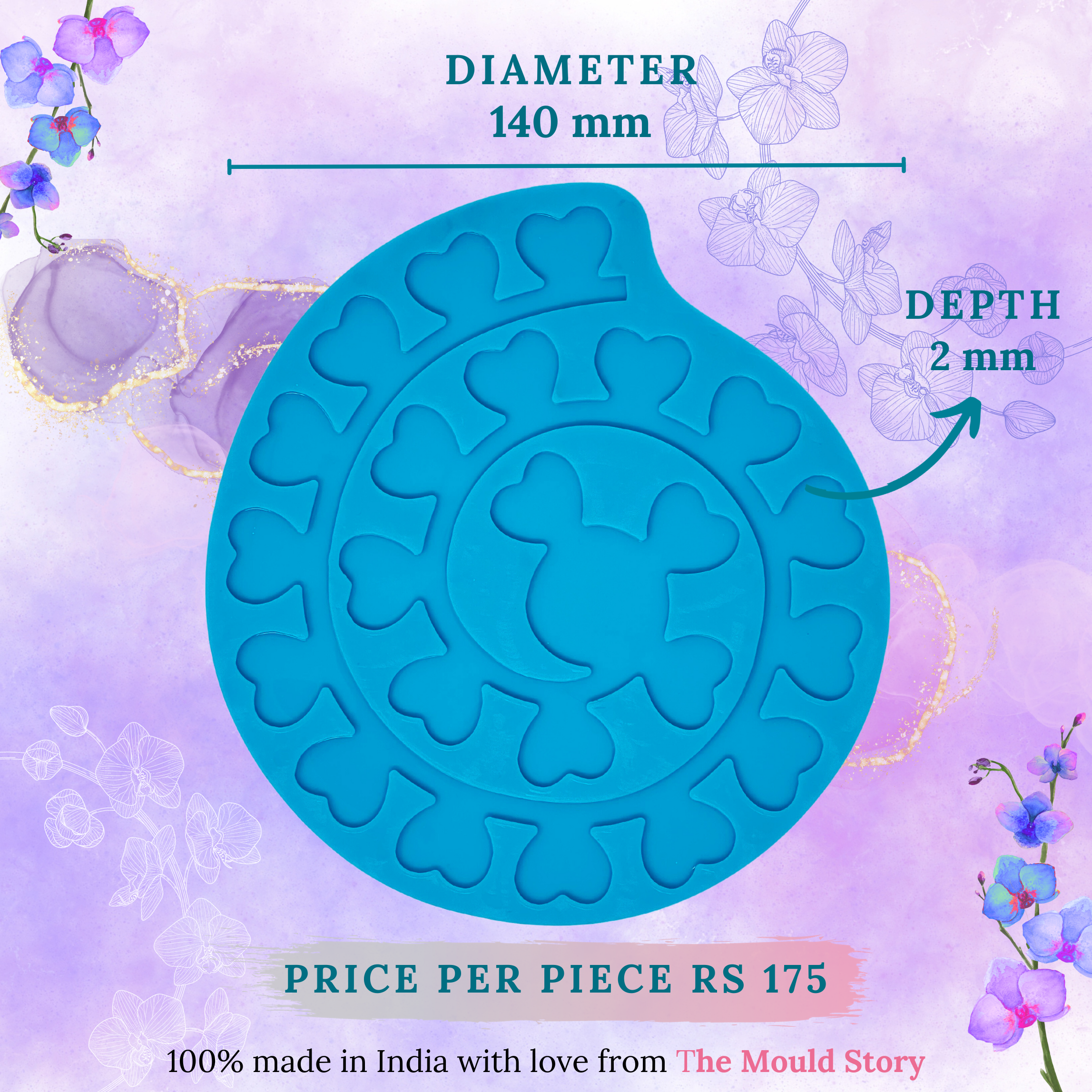 3D Flower Mould- 2 - The Mould Story