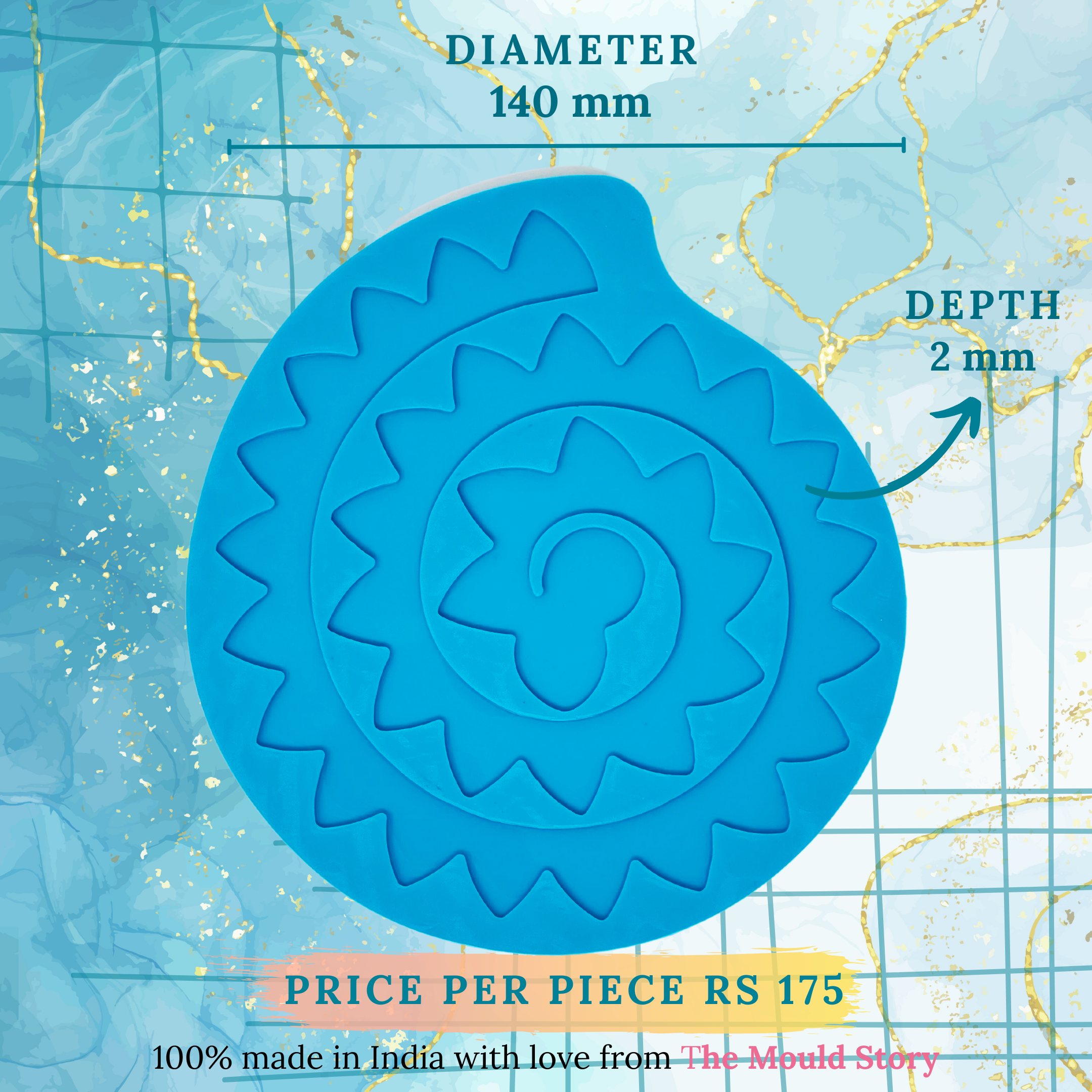 3D Flower Mould- 5 - The Mould Story