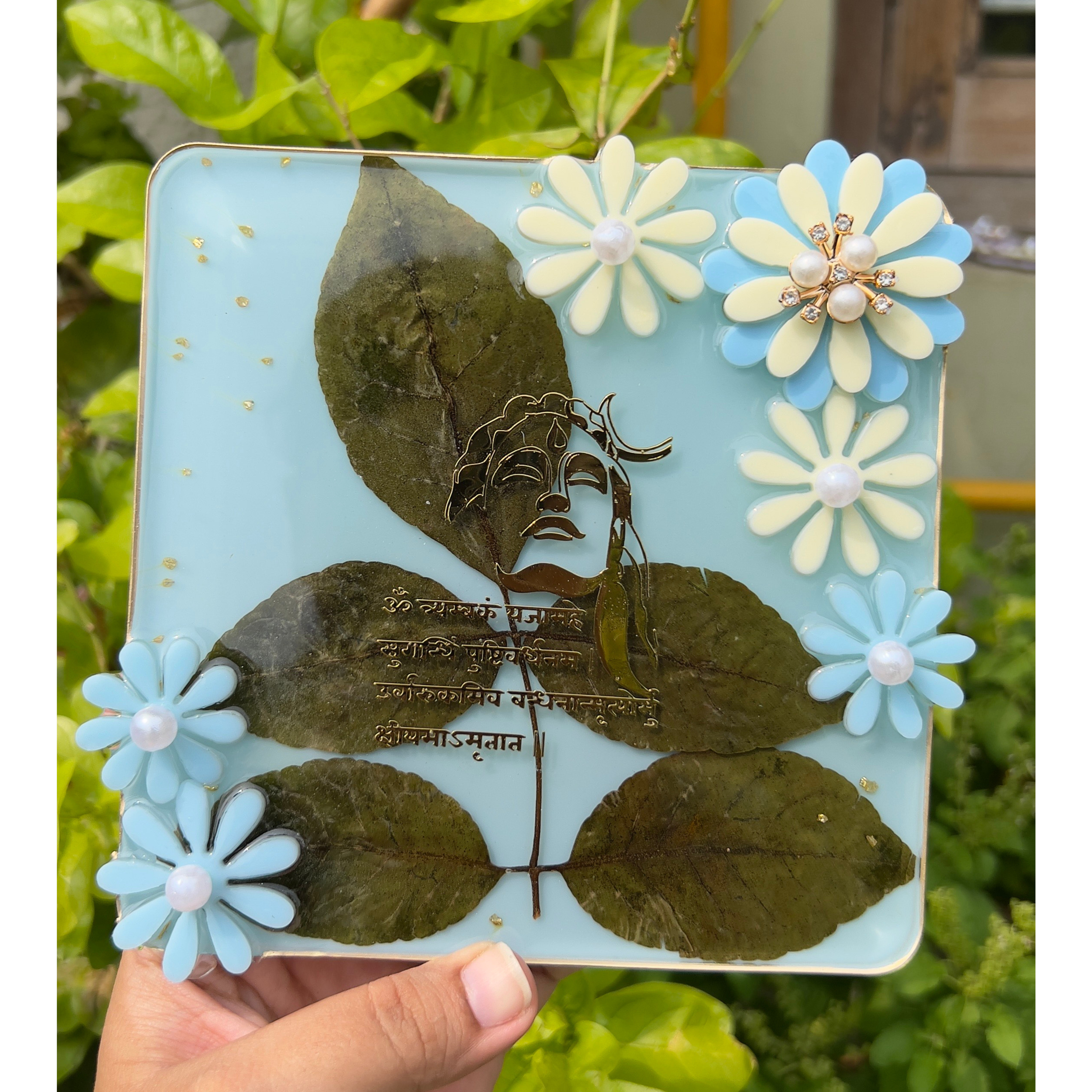 6 Inch Square Coaster Mould - The Mould Story