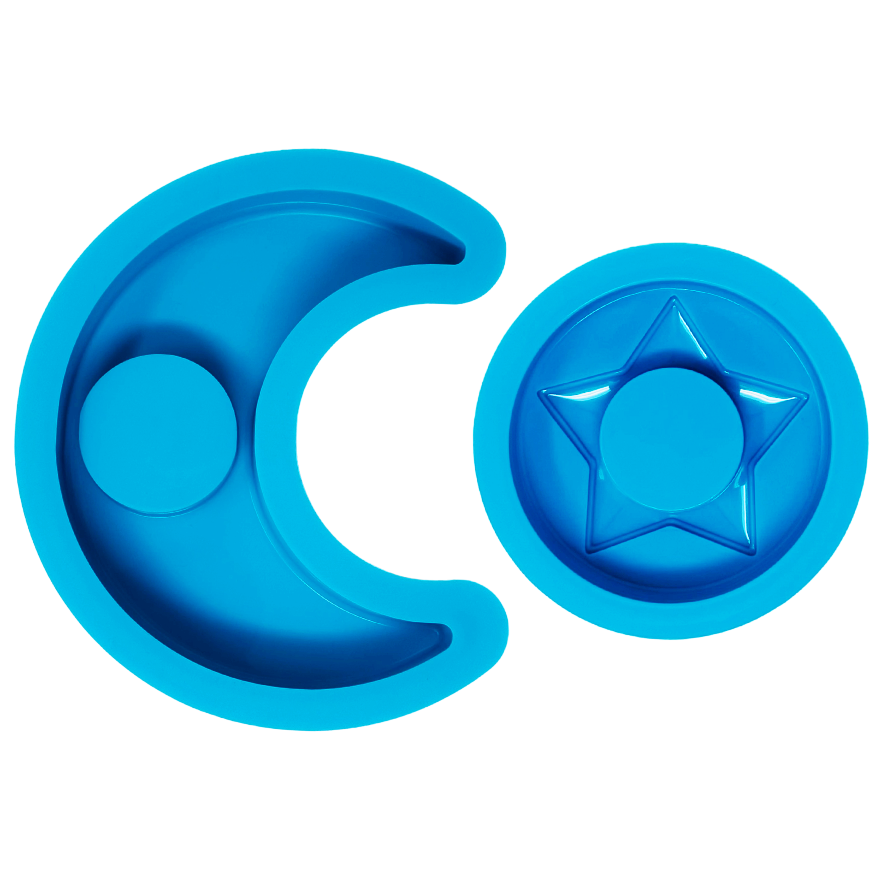 Crescent Moon & Star Tealight Holder Moulds Value Pack - The Mould Story