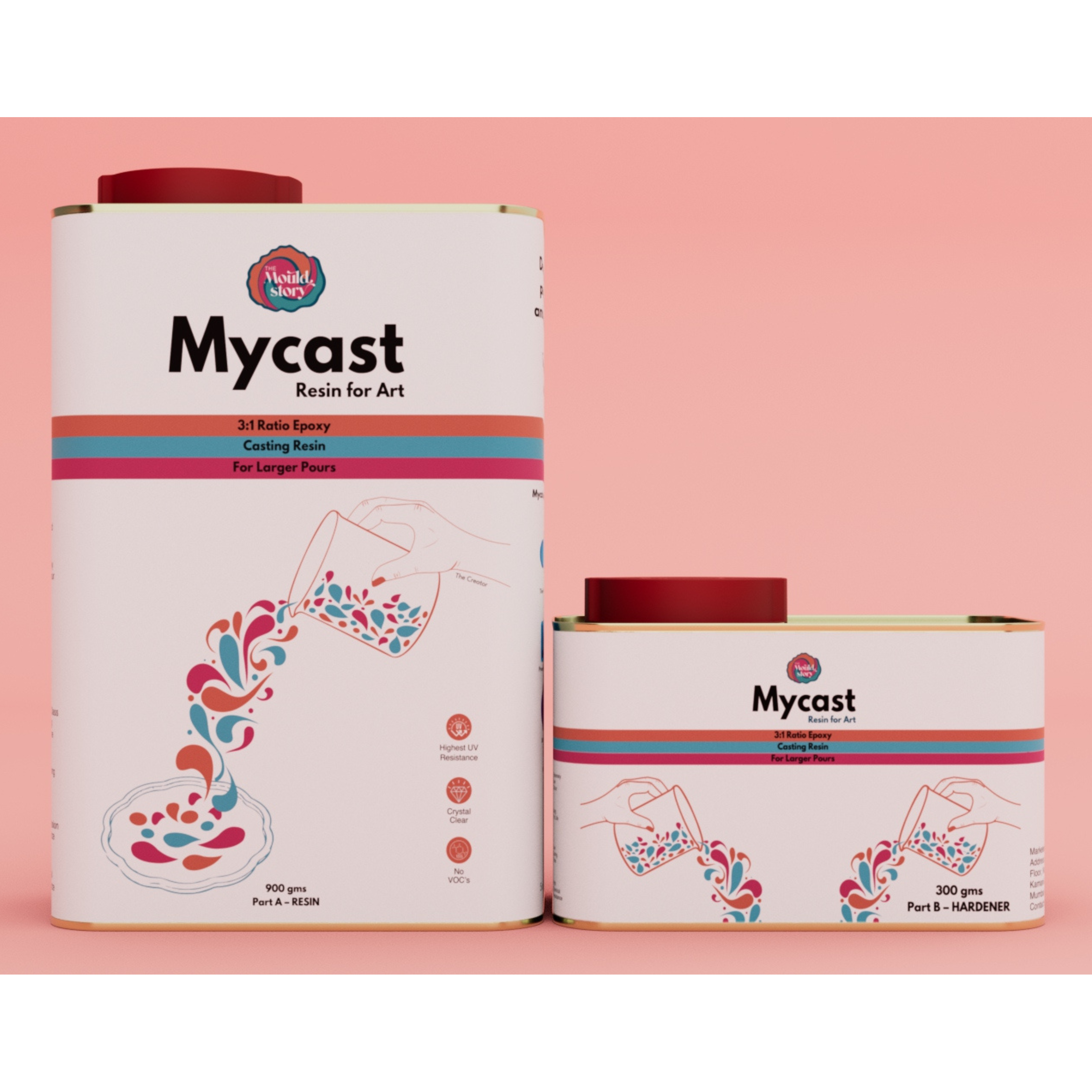 Mycast 3:1 Casting Resin 40kg Bulk Pack - The Mould Story