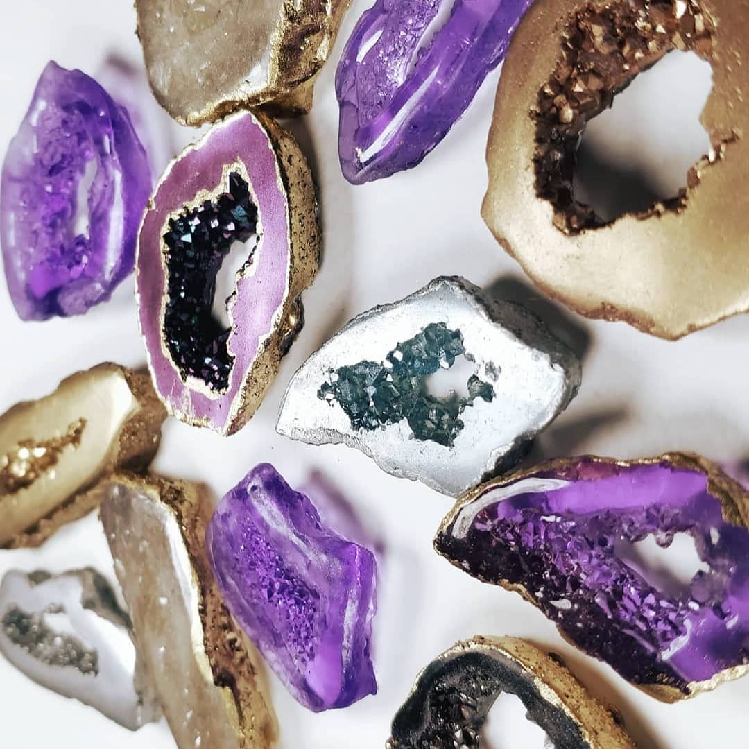 Druzy Core Agate Mould - The Mould Story