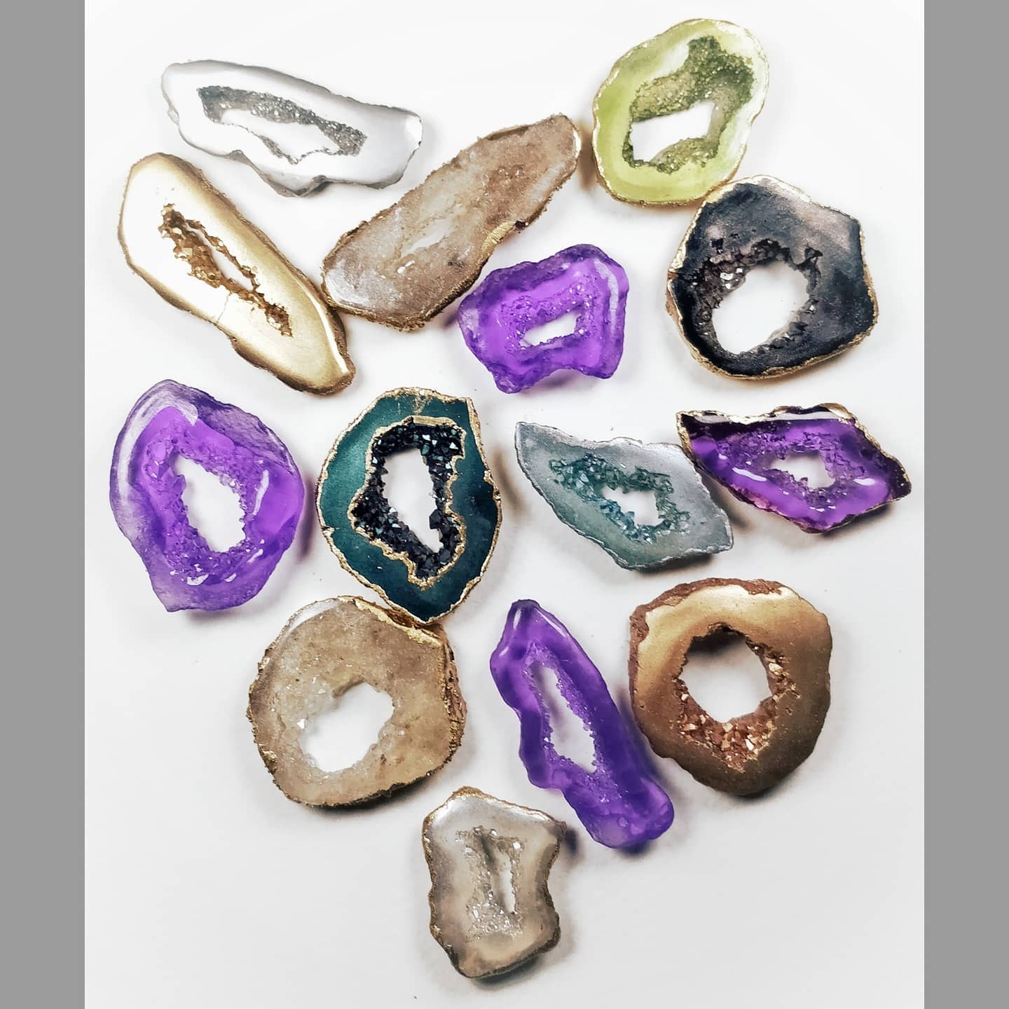 Druzy Core Agate Mould - The Mould Story