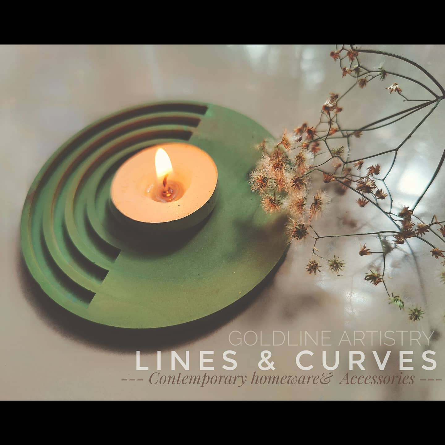 Round Half & Half Coaster Mould - The Mould Story