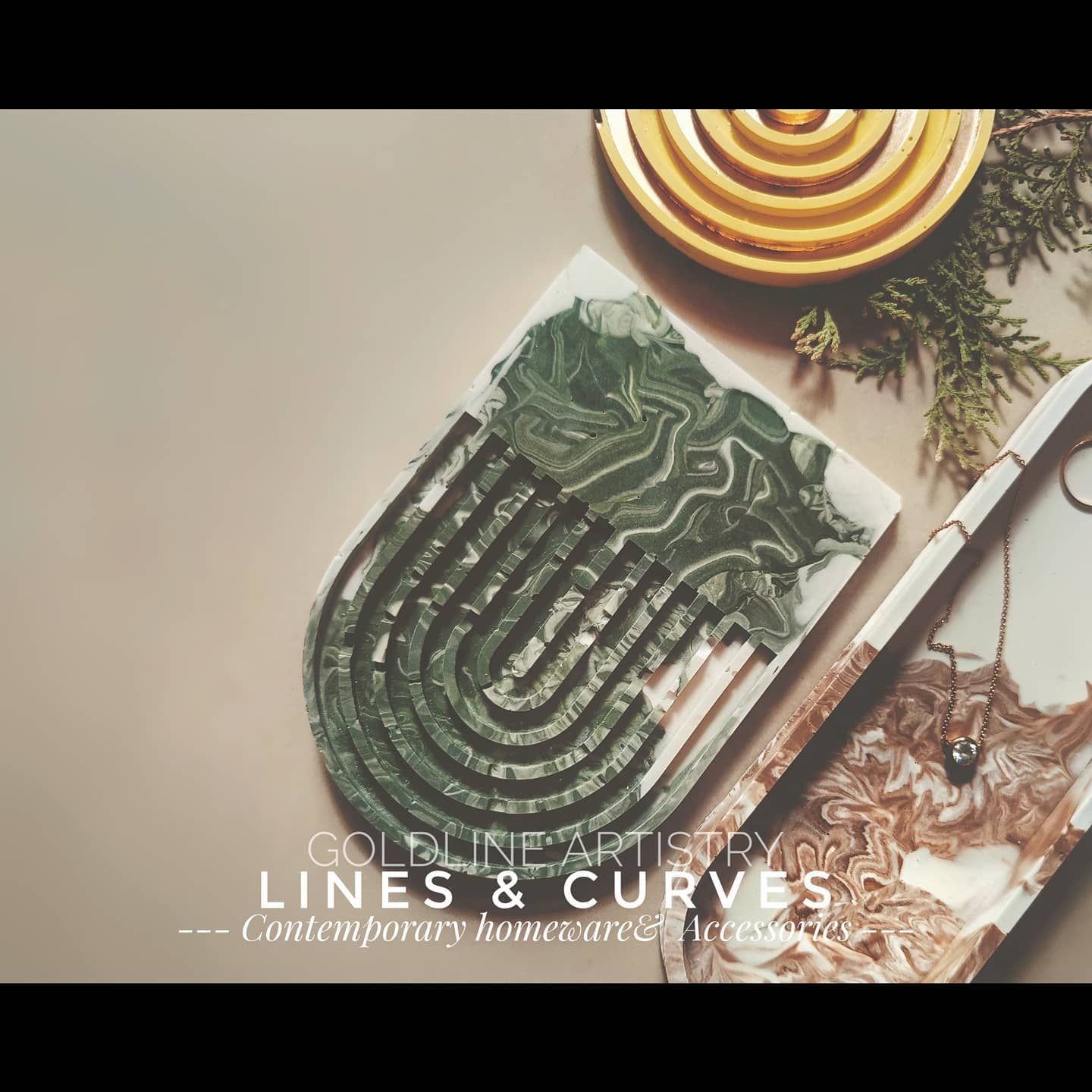 Arch Half & Half Coaster Mould - The Mould Story