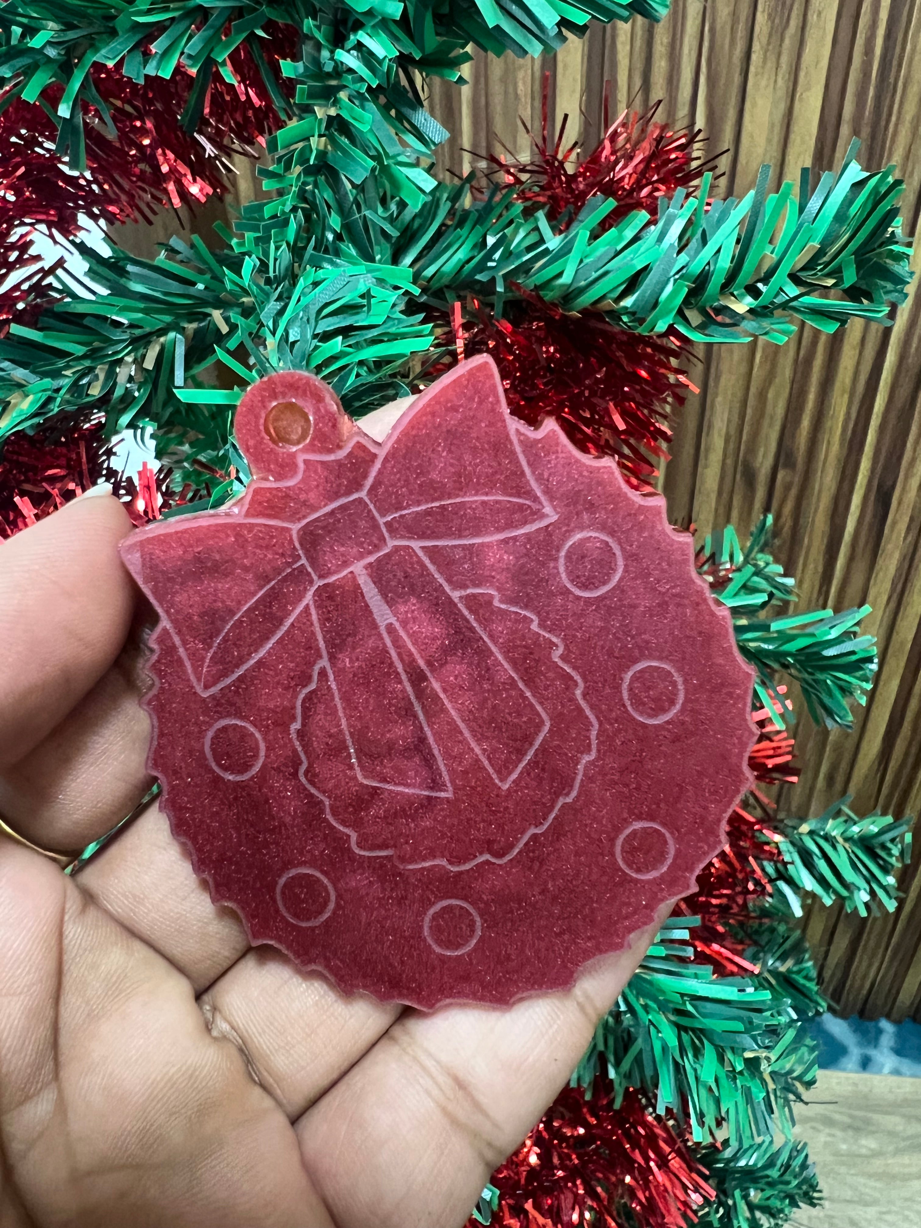 Christmas Wreath Ornament Mould - The Mould Story