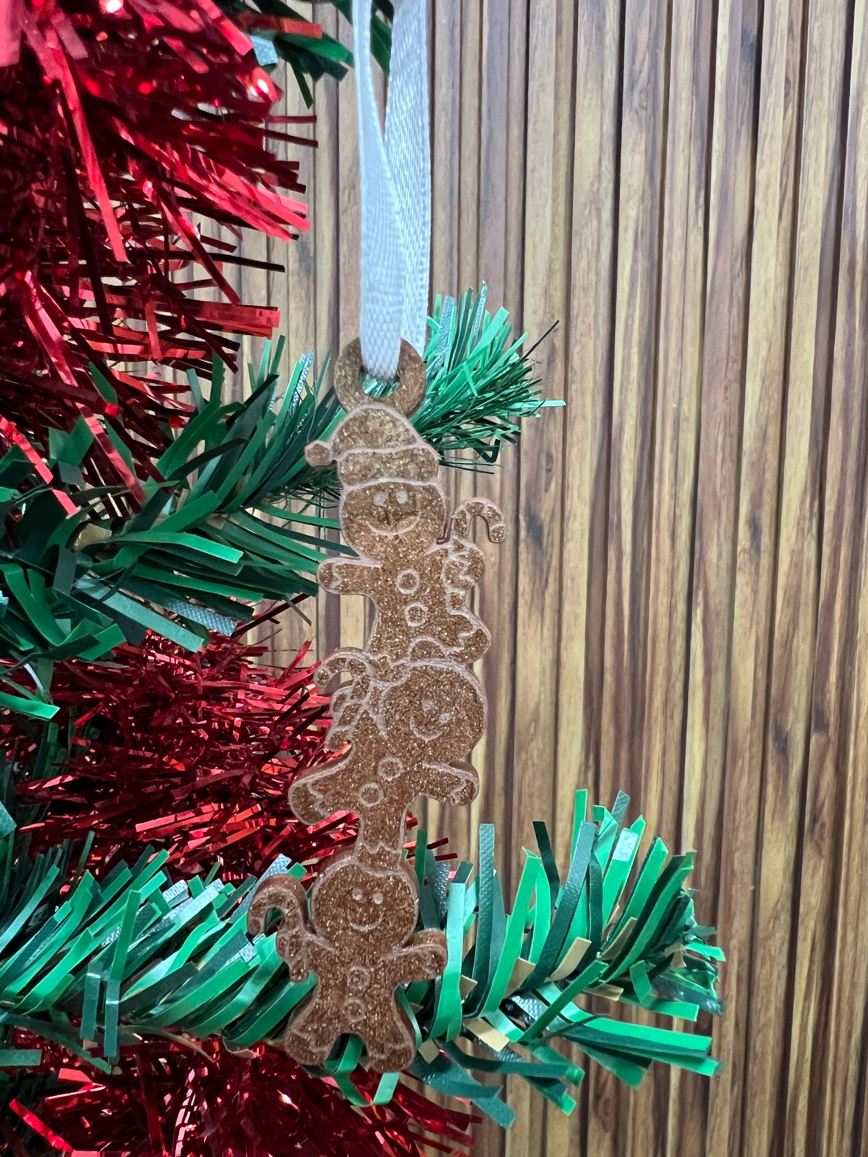 Gingerbread Man Christmas Ornament Mould - The Mould Story