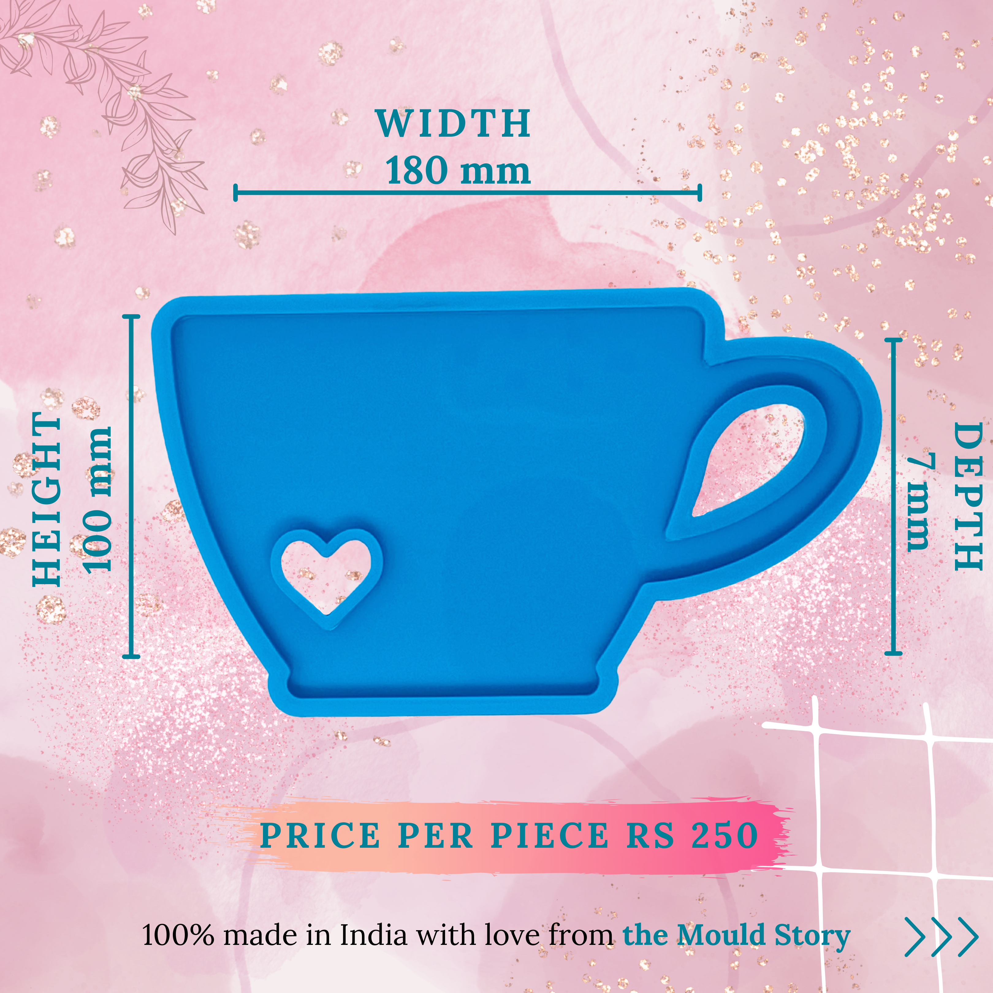 Teacup Coaster - The Mould Story