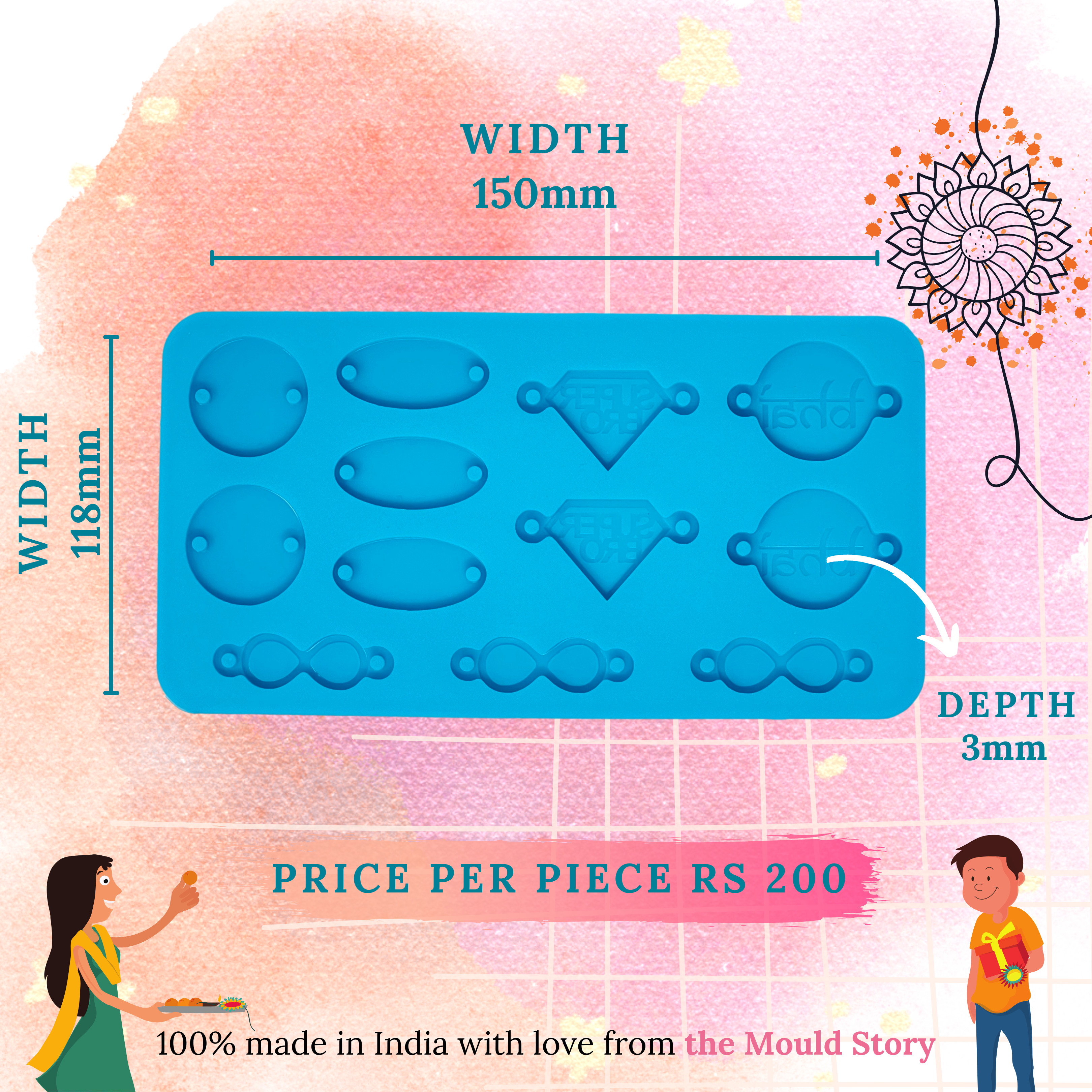 Rakhi Mould 2 - The Mould Story