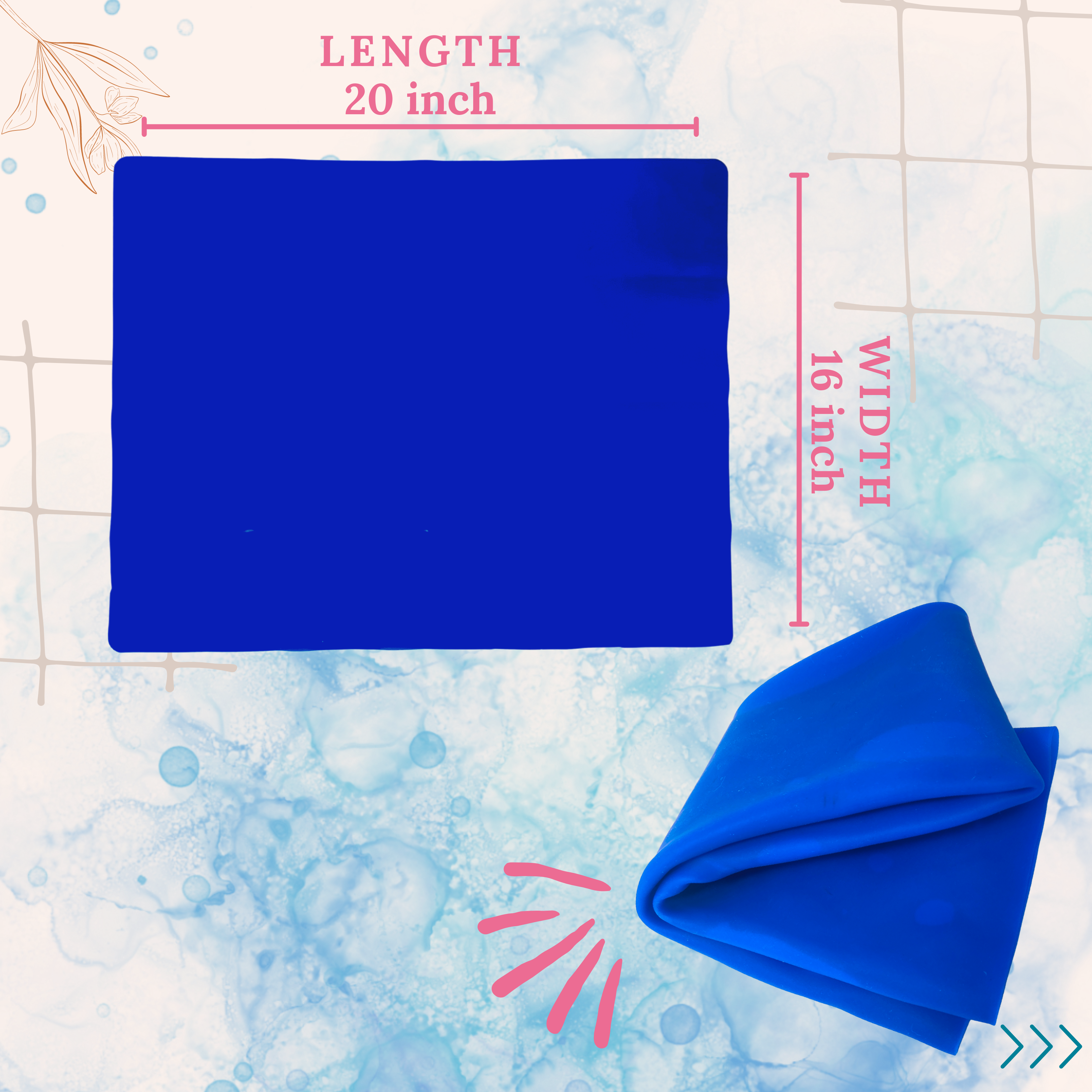 Silicone Spill Sheet - The Mould Story