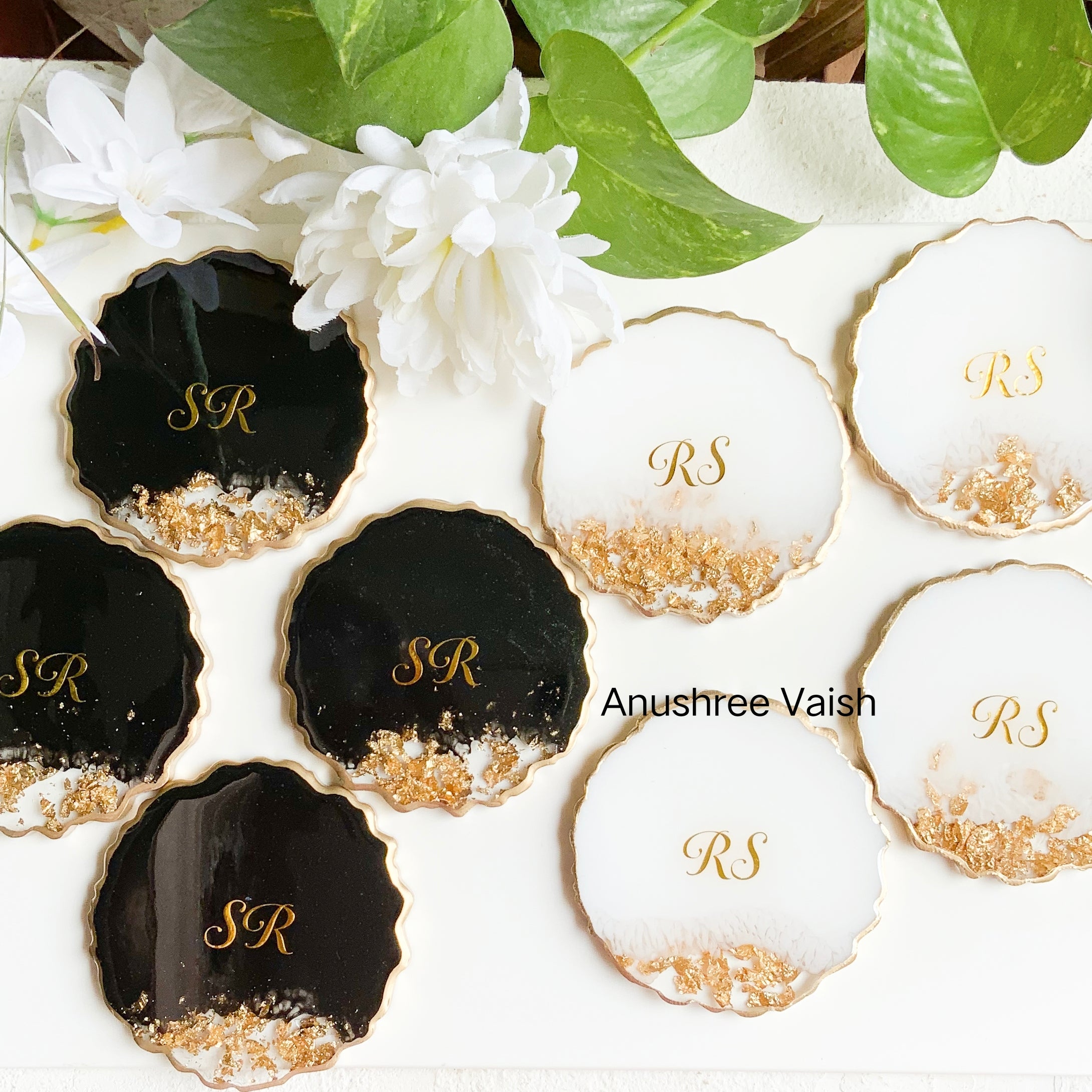 5 Inch Round Agate Coaster Mould - The Mould Story