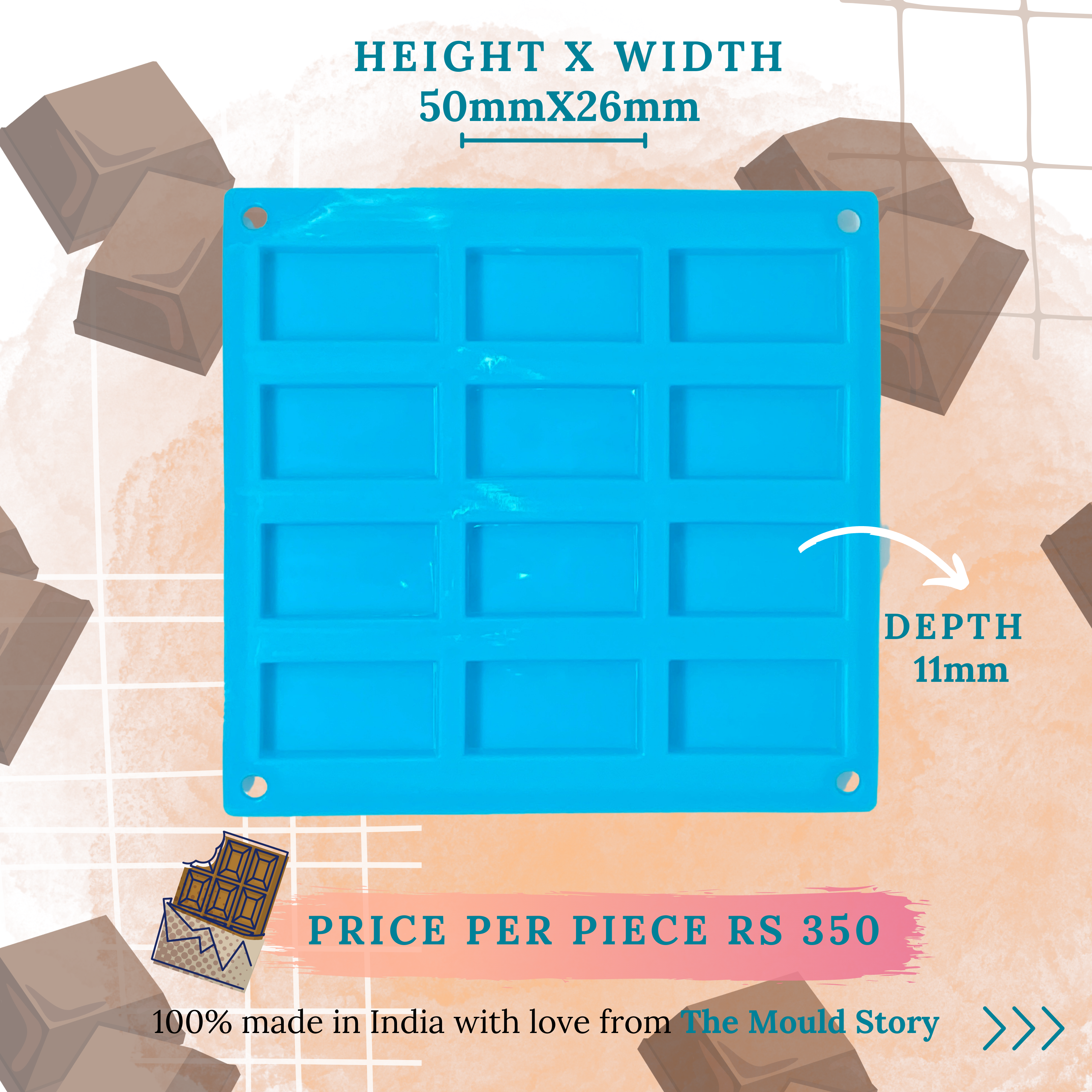 Rectangle Pastry Mould - The Mould Story