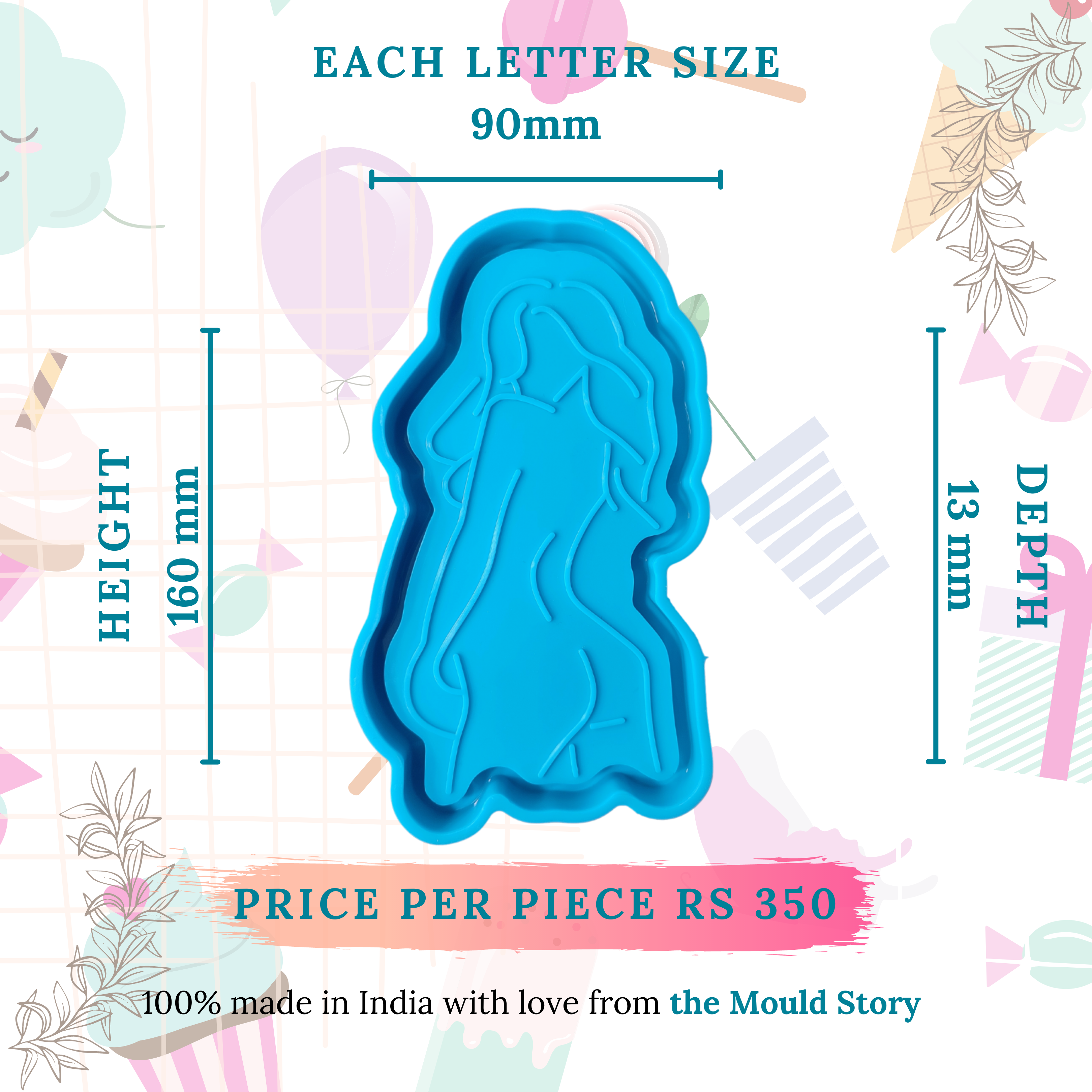 3 Female Figure Tray Pack - The Mould Story