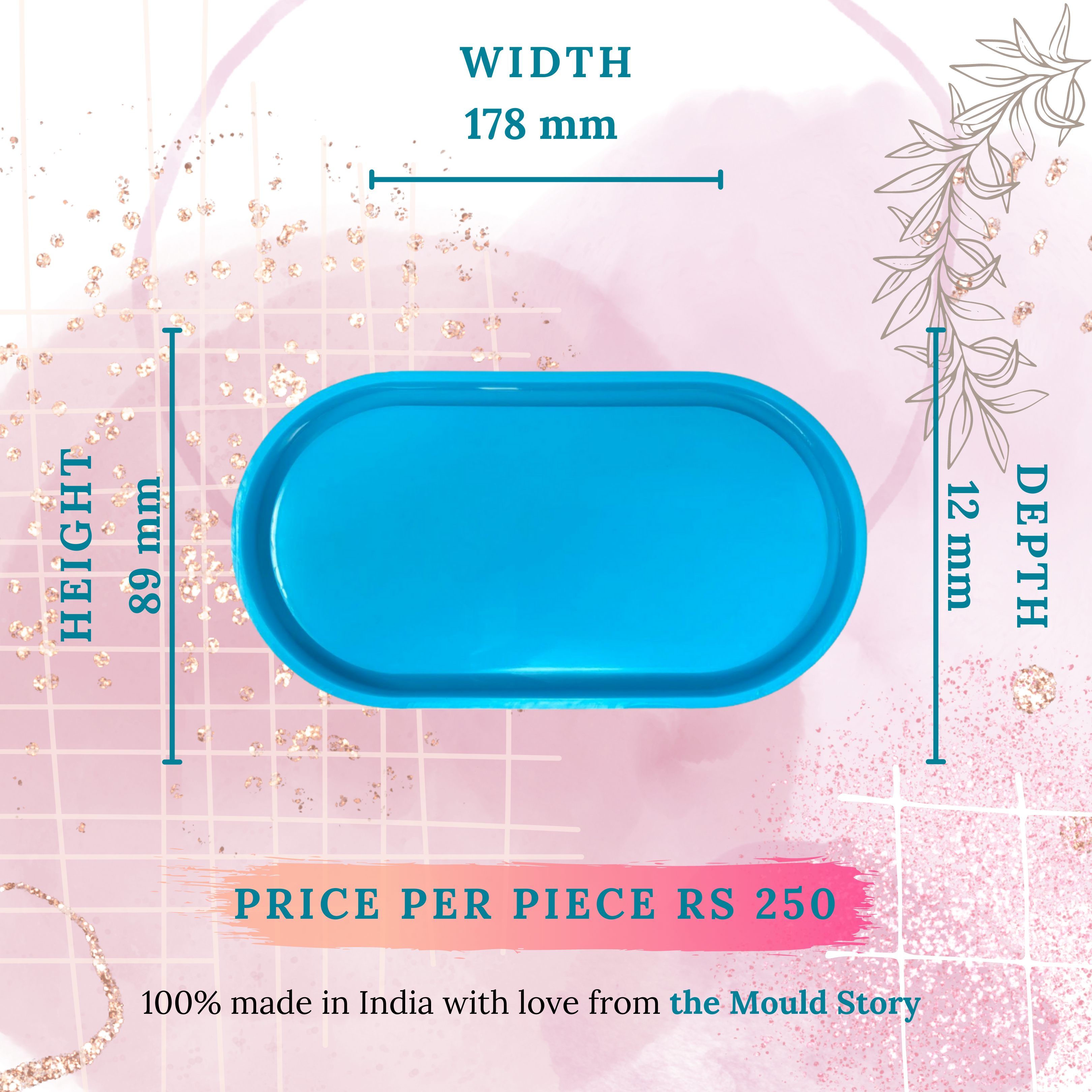 Trinket Tray Resin Mould - The Mould Story