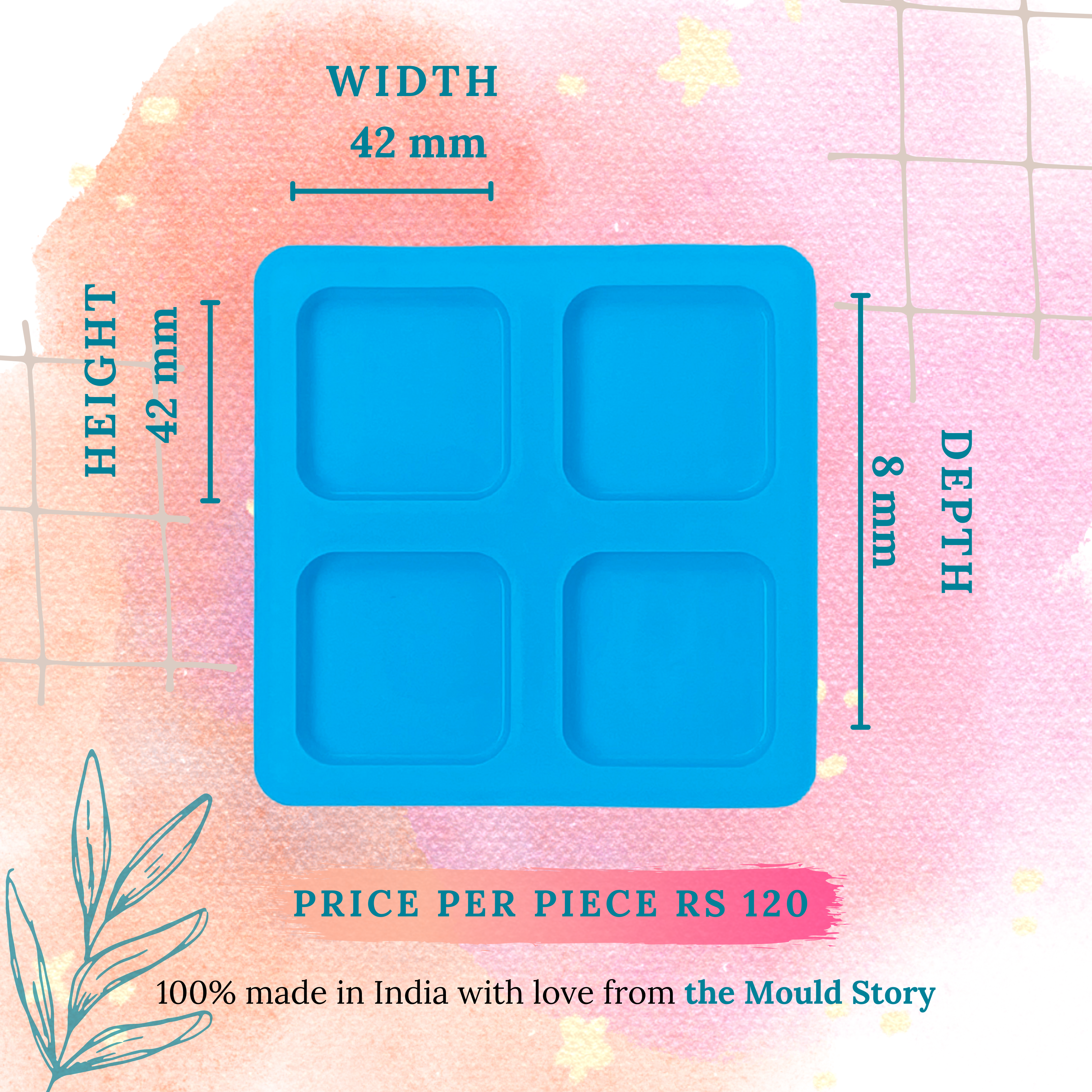 Square Popsocket Mould - The Mould Story