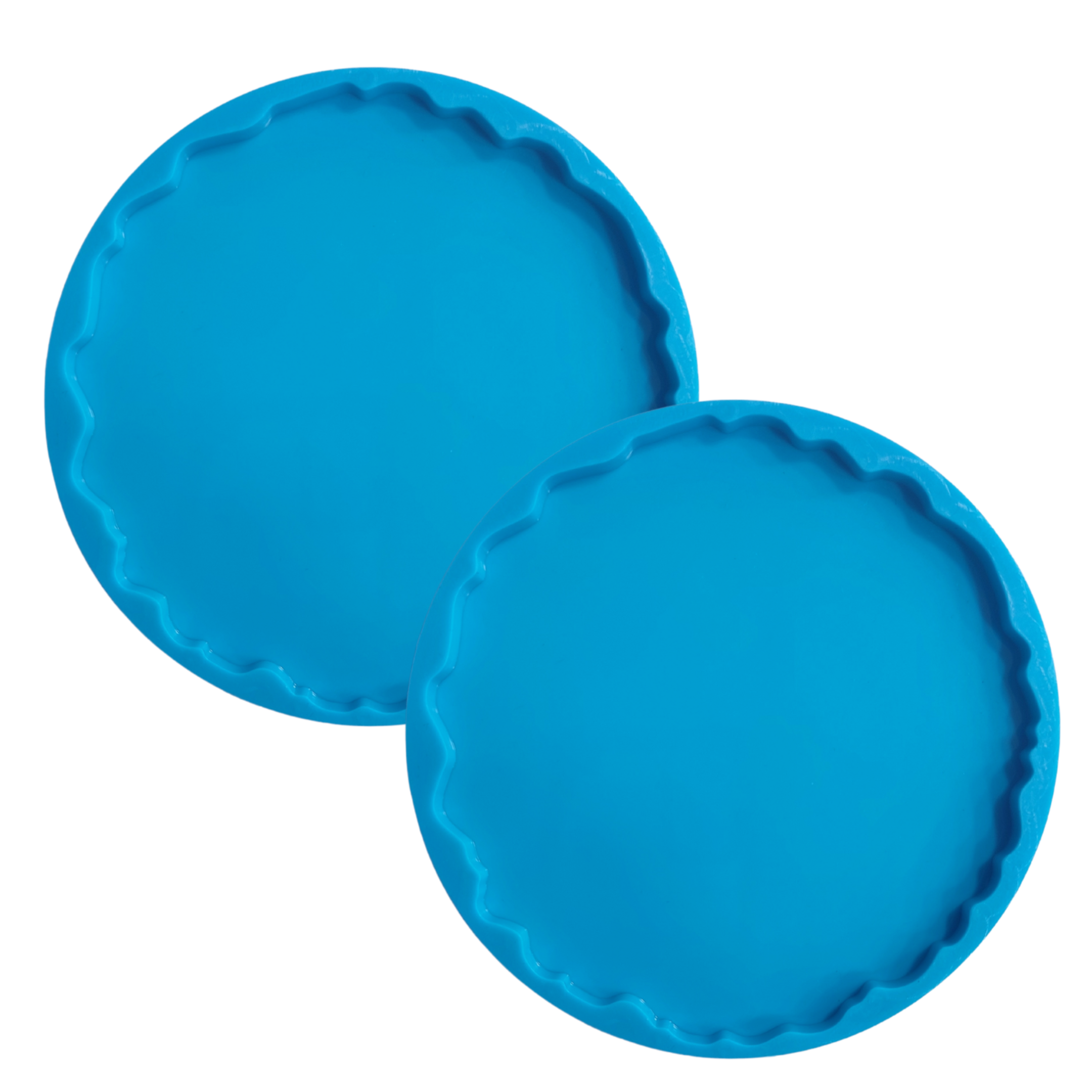 5" Agate pack of 2 Silicone Reson Mould for resin art - The Mould Story