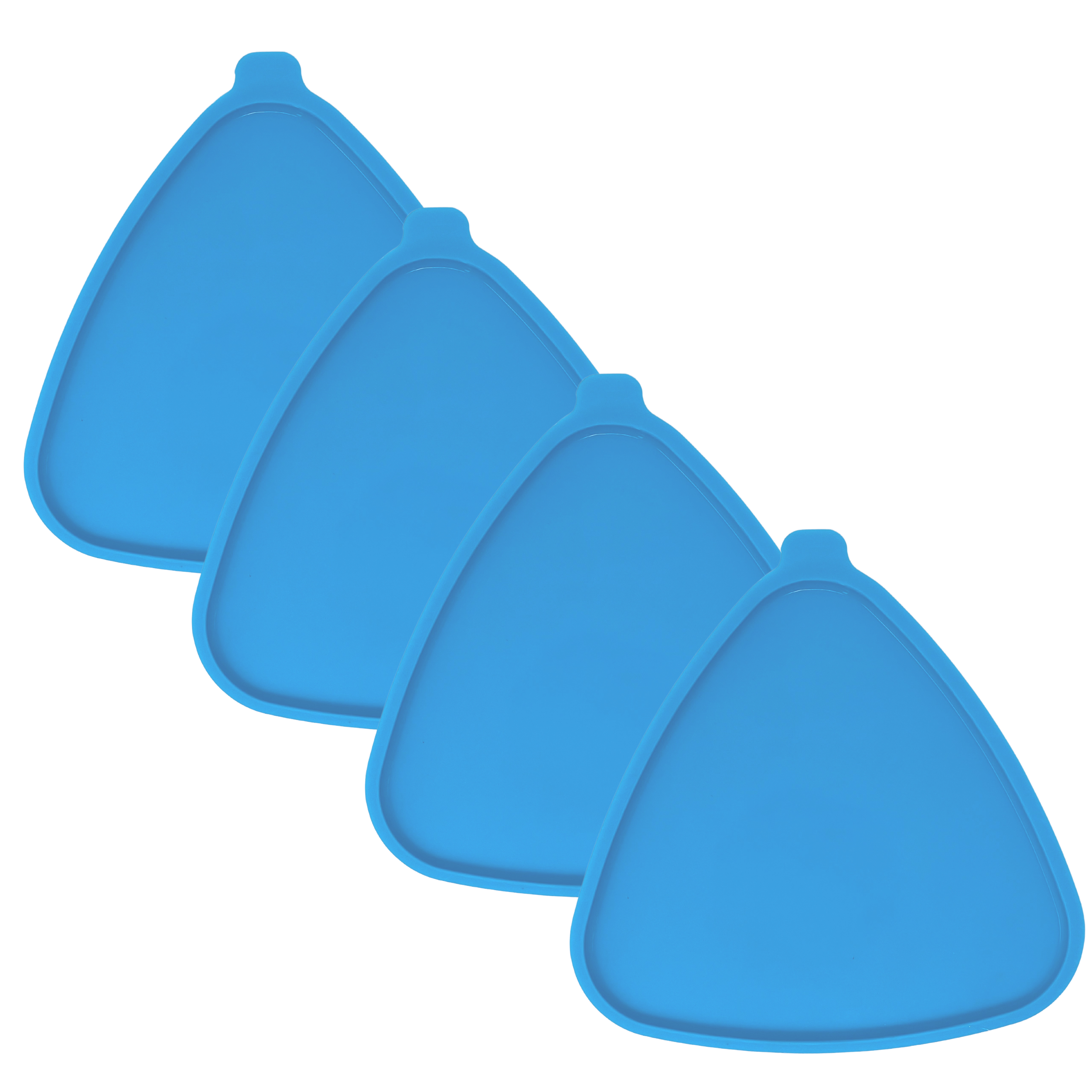 Triangle coaster pack of 4 Silicone Mould for resin art - The Mould Story