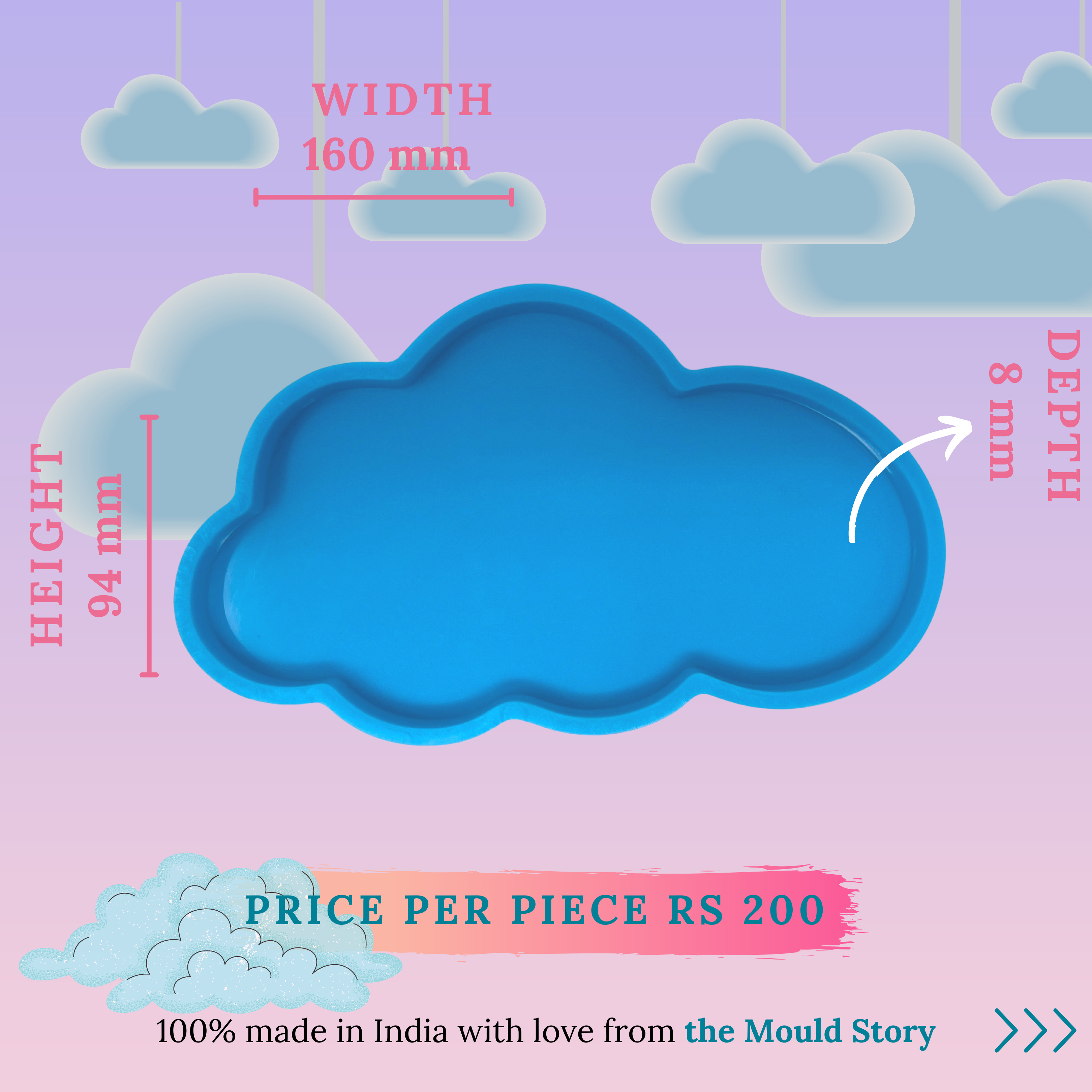 Cloud Coaster Mould - The Mould Story