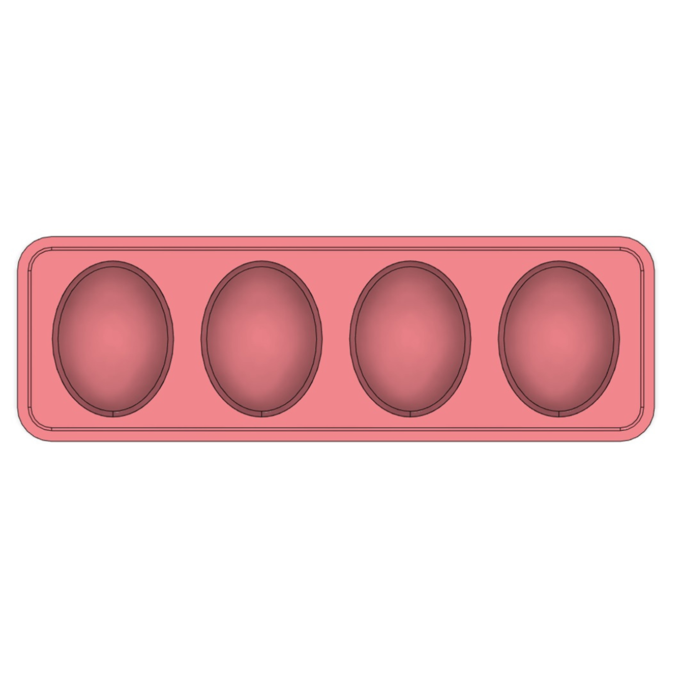 125ml Oval Soap Mould - The Mould Story